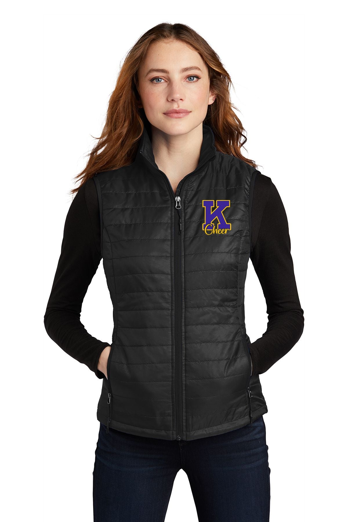 Kearsley Cheer Ladies Packable Puffy Vest