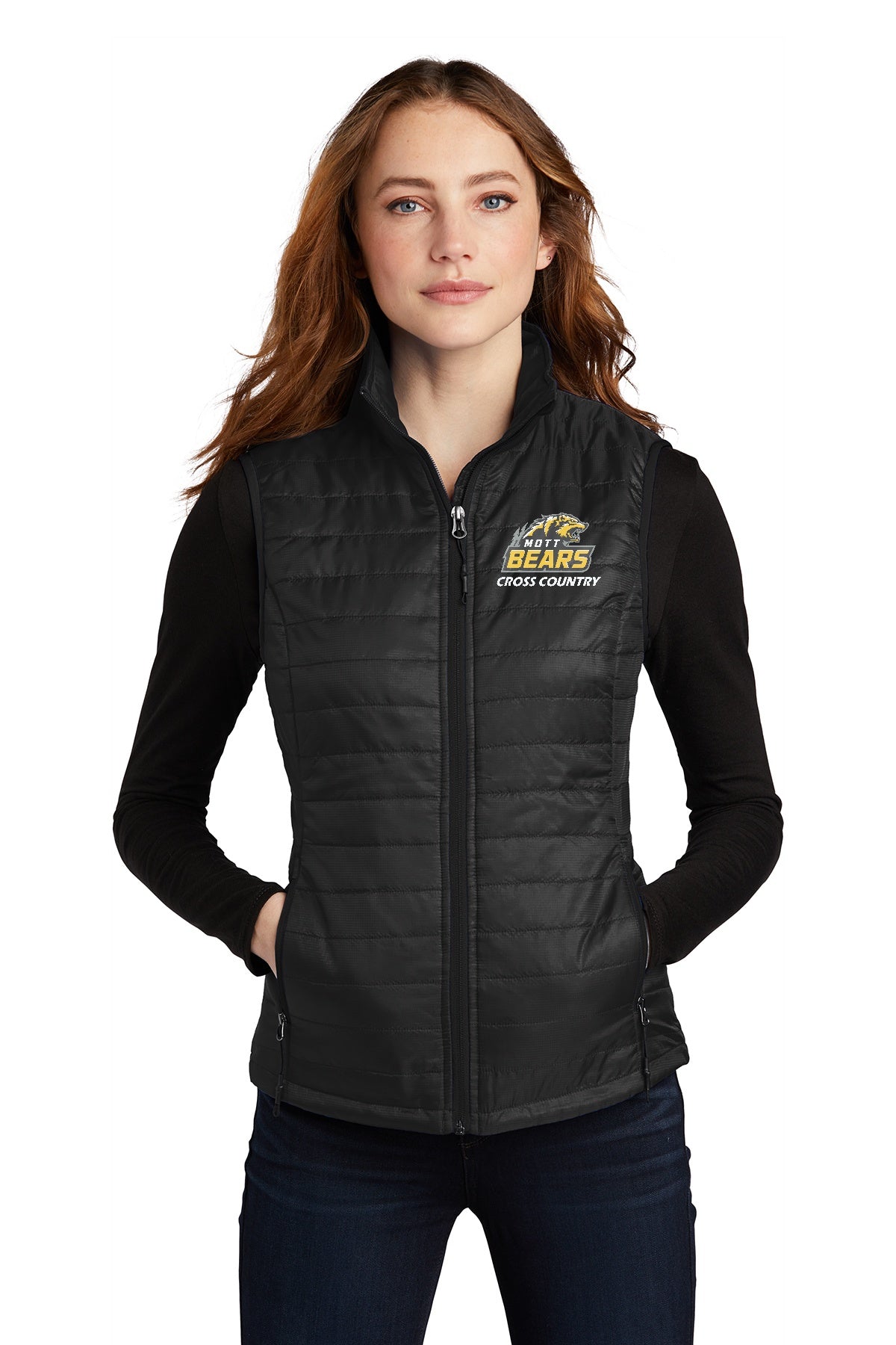 Mott Cross Country Ladies Packable Puffy Vest
