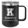 Kearsley Education Association Vacuum Insulated Mug with Slider Lid