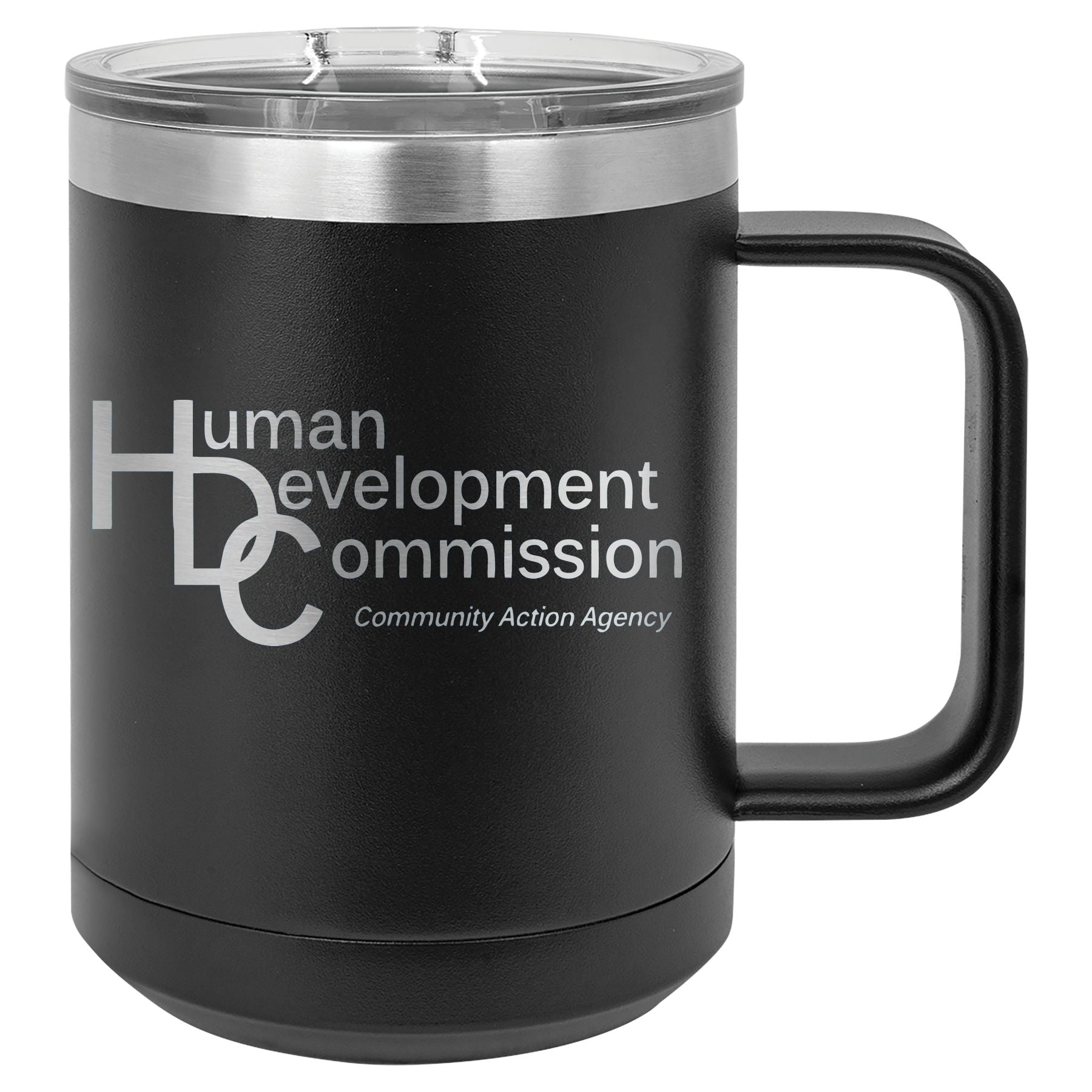 Human Development Commission Vacuum Insulated Mug with Slider Lid