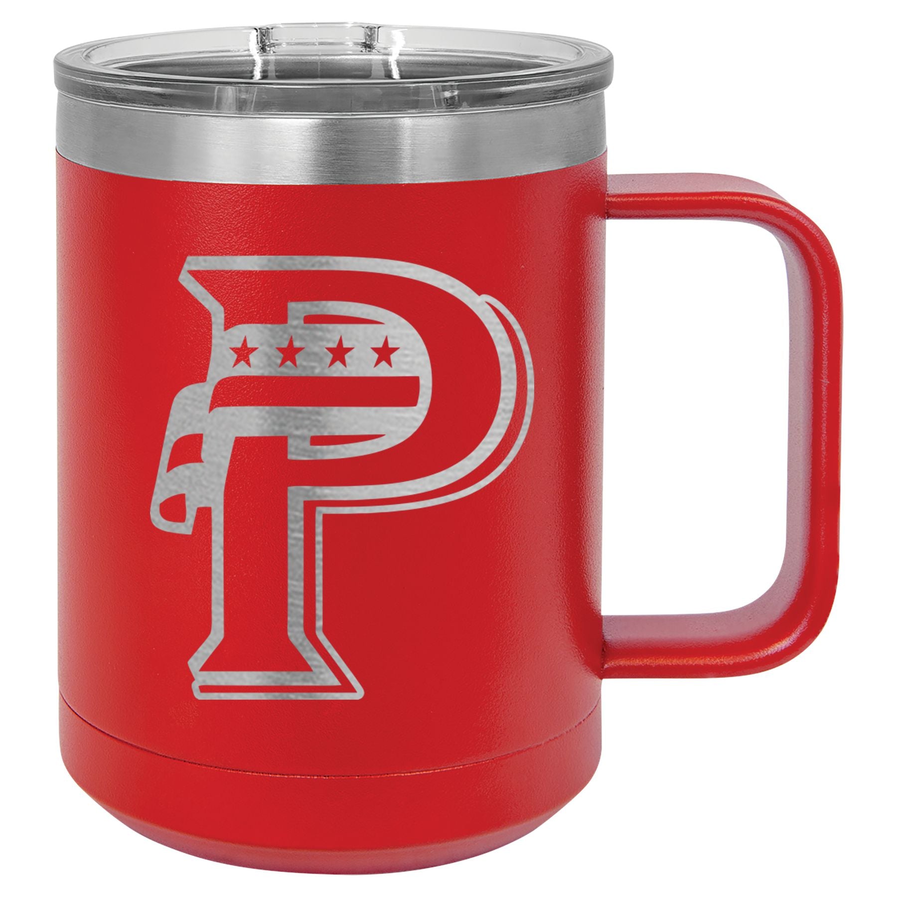 USA Prime Softball 15 oz. Vacuum Insulated Mug with Slider Lid