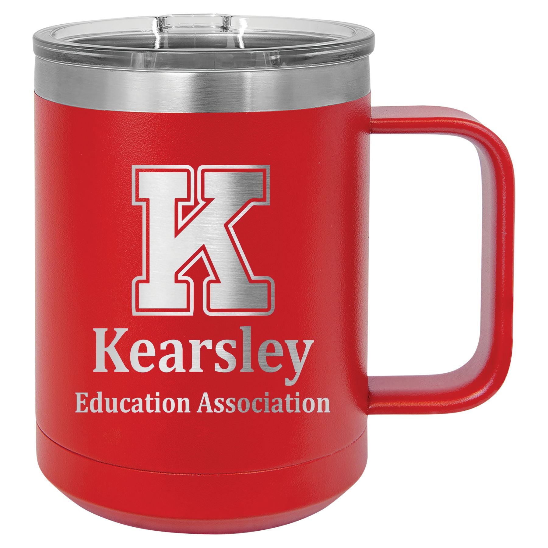 Kearsley Education Association Vacuum Insulated Mug with Slider Lid