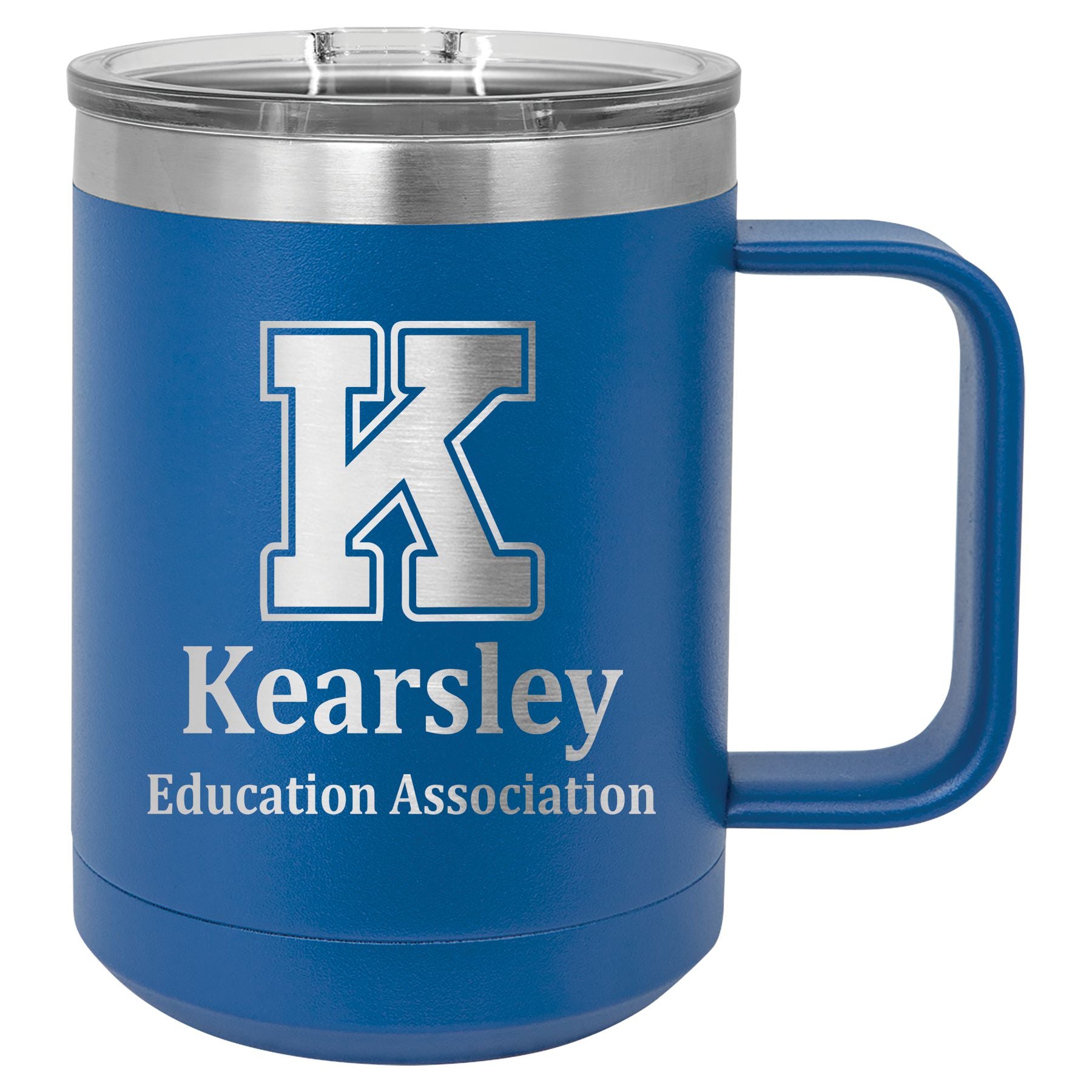Kearsley Education Association Vacuum Insulated Mug with Slider Lid