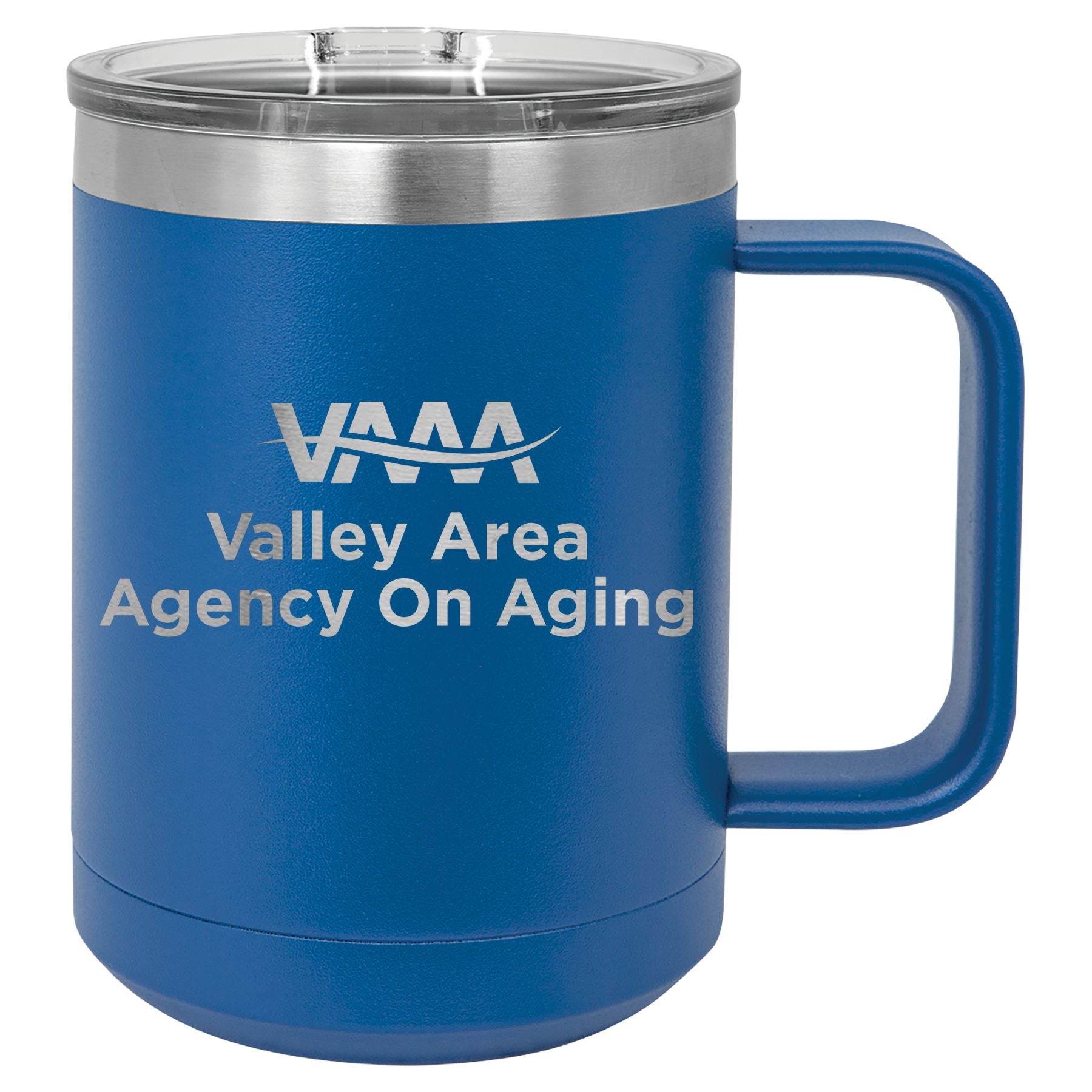 Valley Area Agency on Aging 15 oz. Vacuum Insulated Mug with Slider Lid