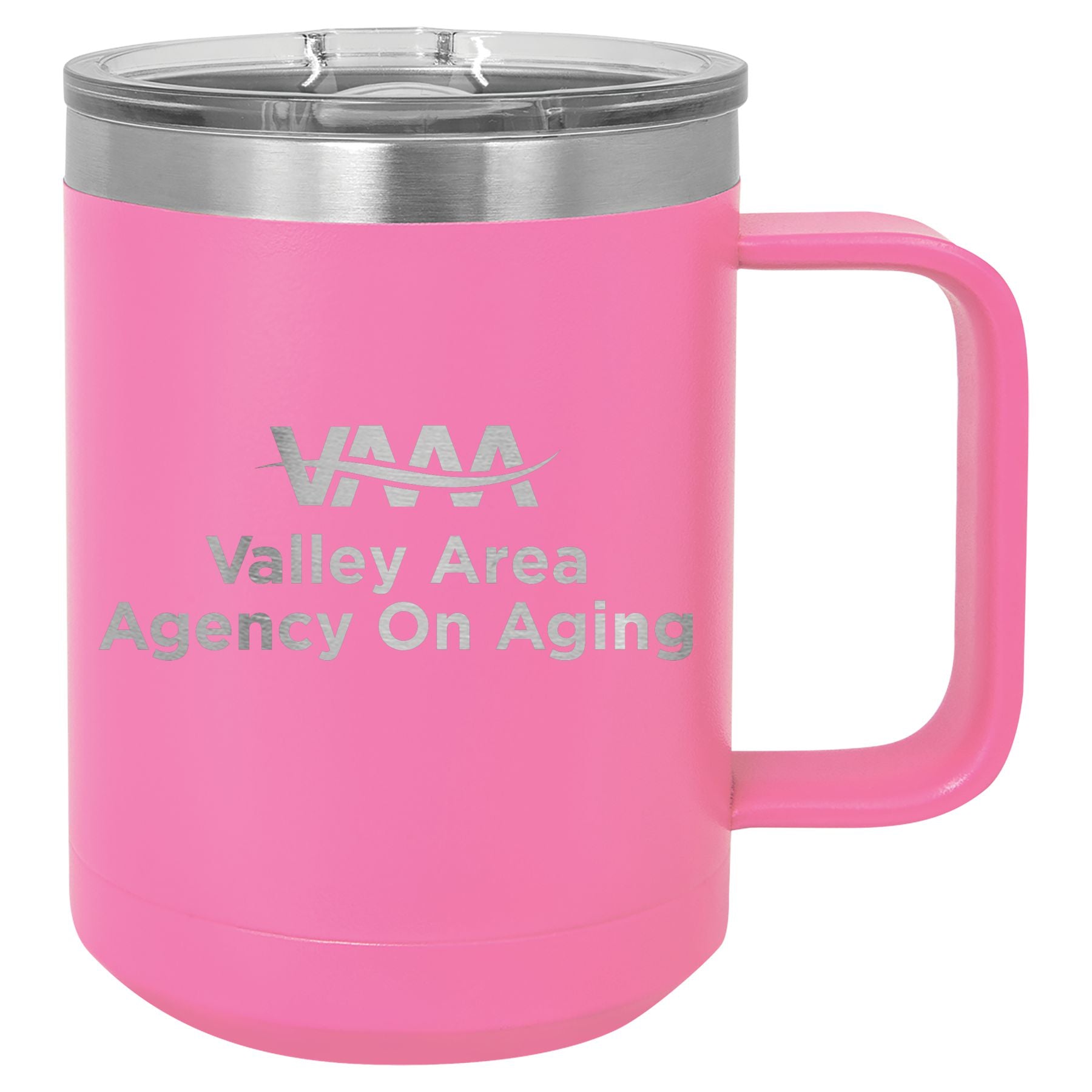 Valley Area Agency on Aging 15 oz. Vacuum Insulated Mug with Slider Lid