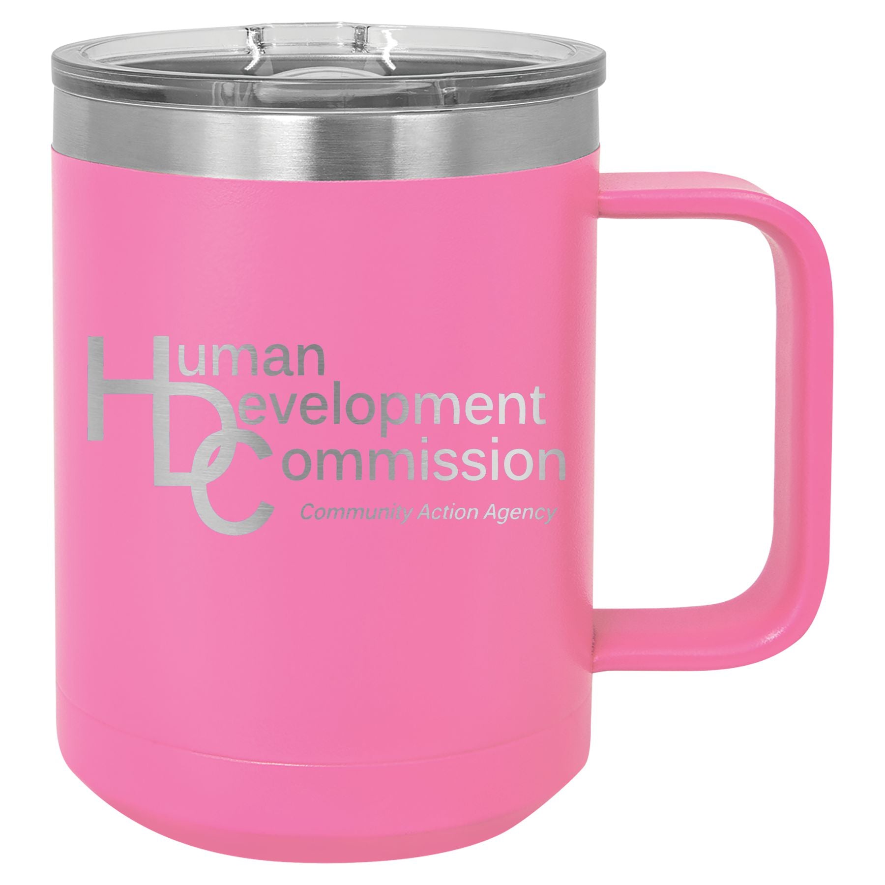 Human Development Commission Vacuum Insulated Mug with Slider Lid