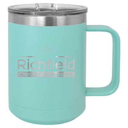 Richfield Church of the Nazarene Vacuum Insulated Mug with Slider Lid