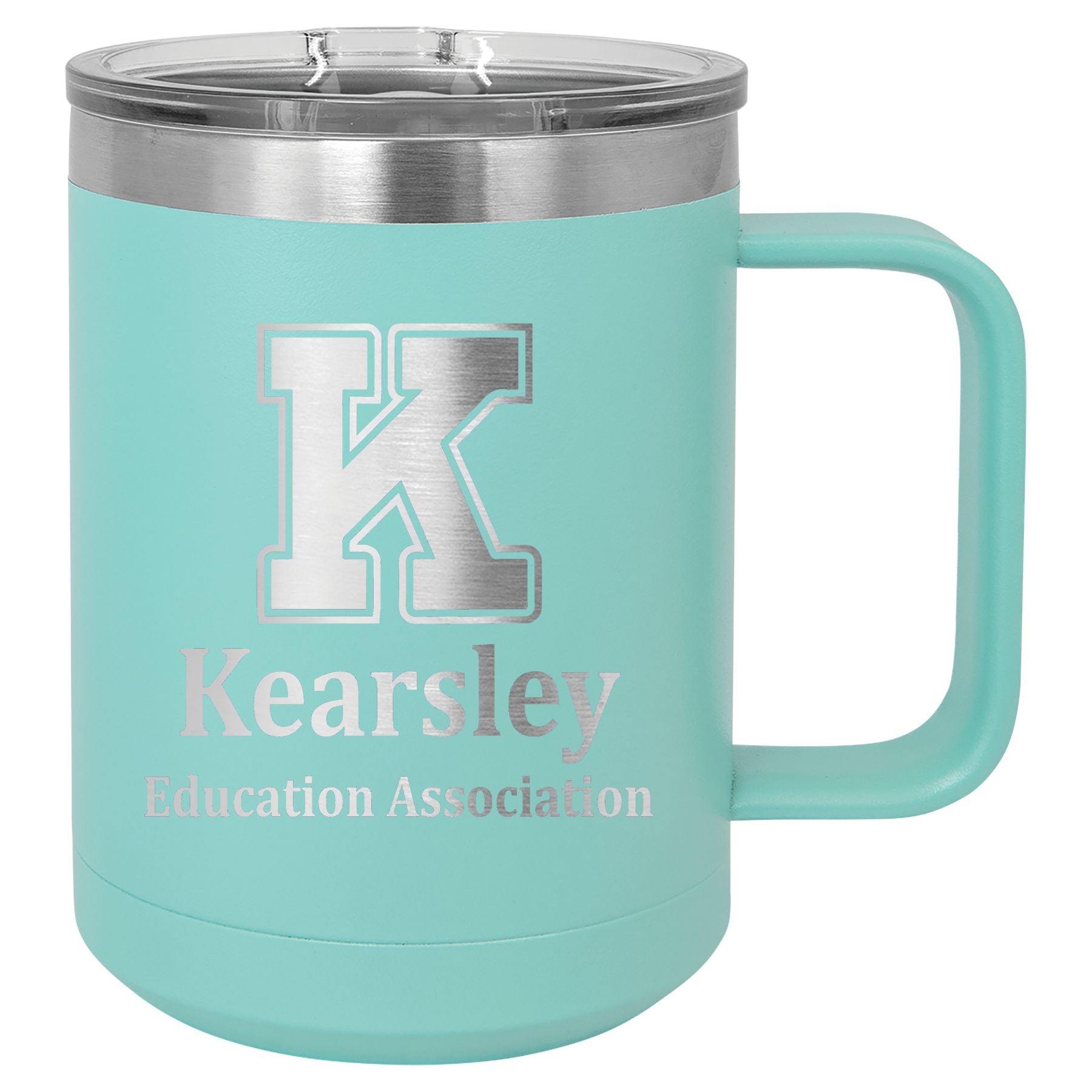 Kearsley Education Association Vacuum Insulated Mug with Slider Lid