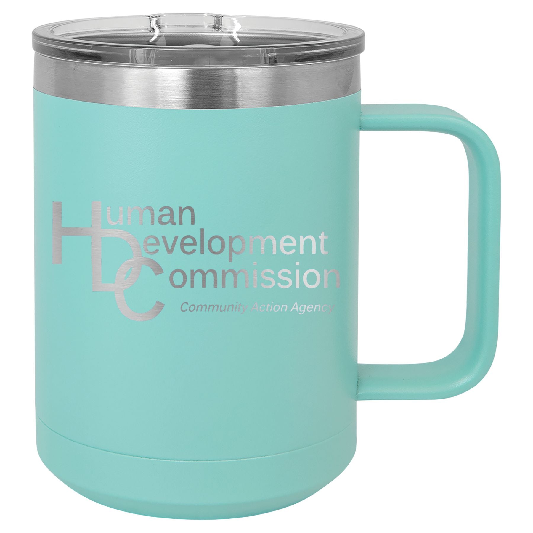 Human Development Commission Vacuum Insulated Mug with Slider Lid