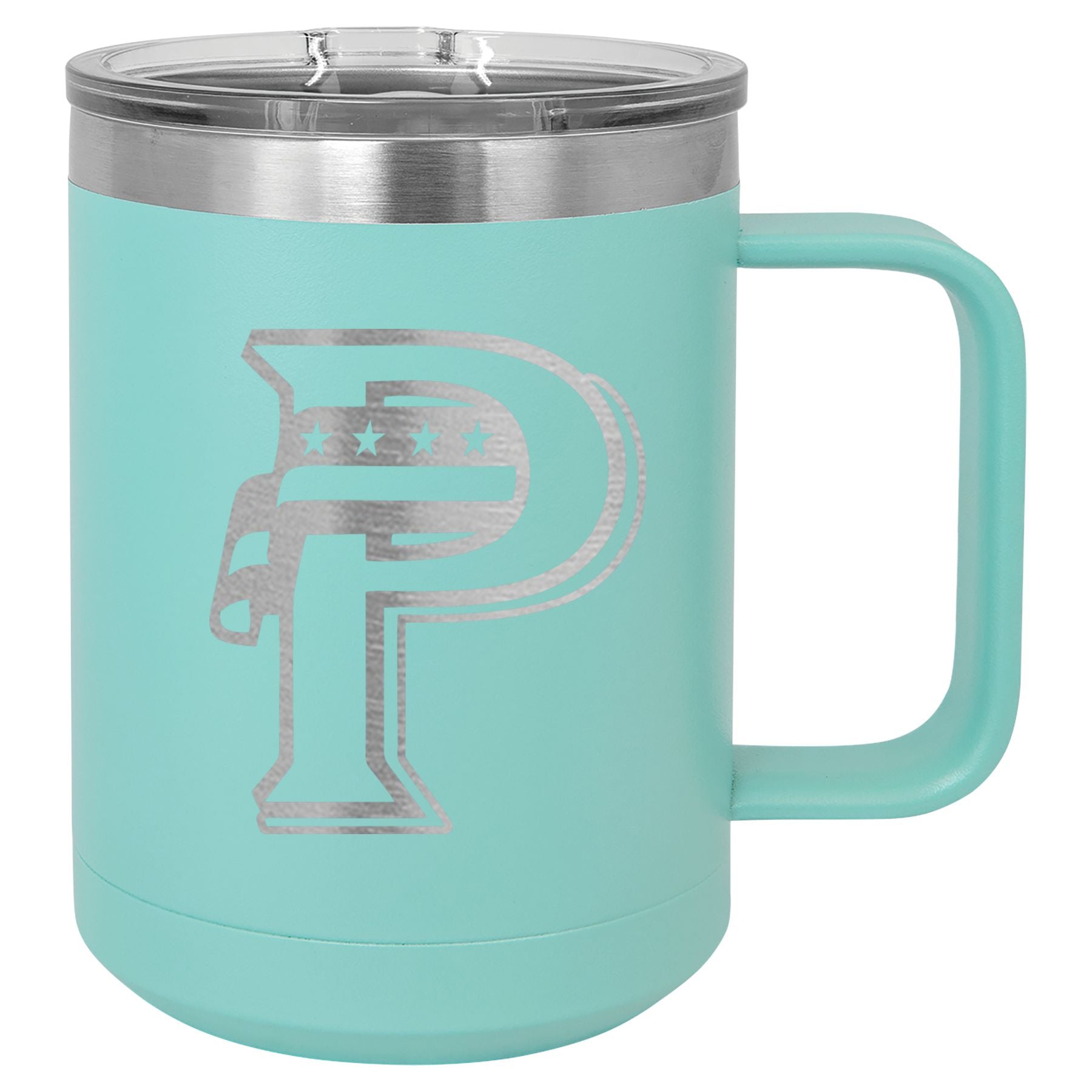 USA Prime Softball 15 oz. Vacuum Insulated Mug with Slider Lid