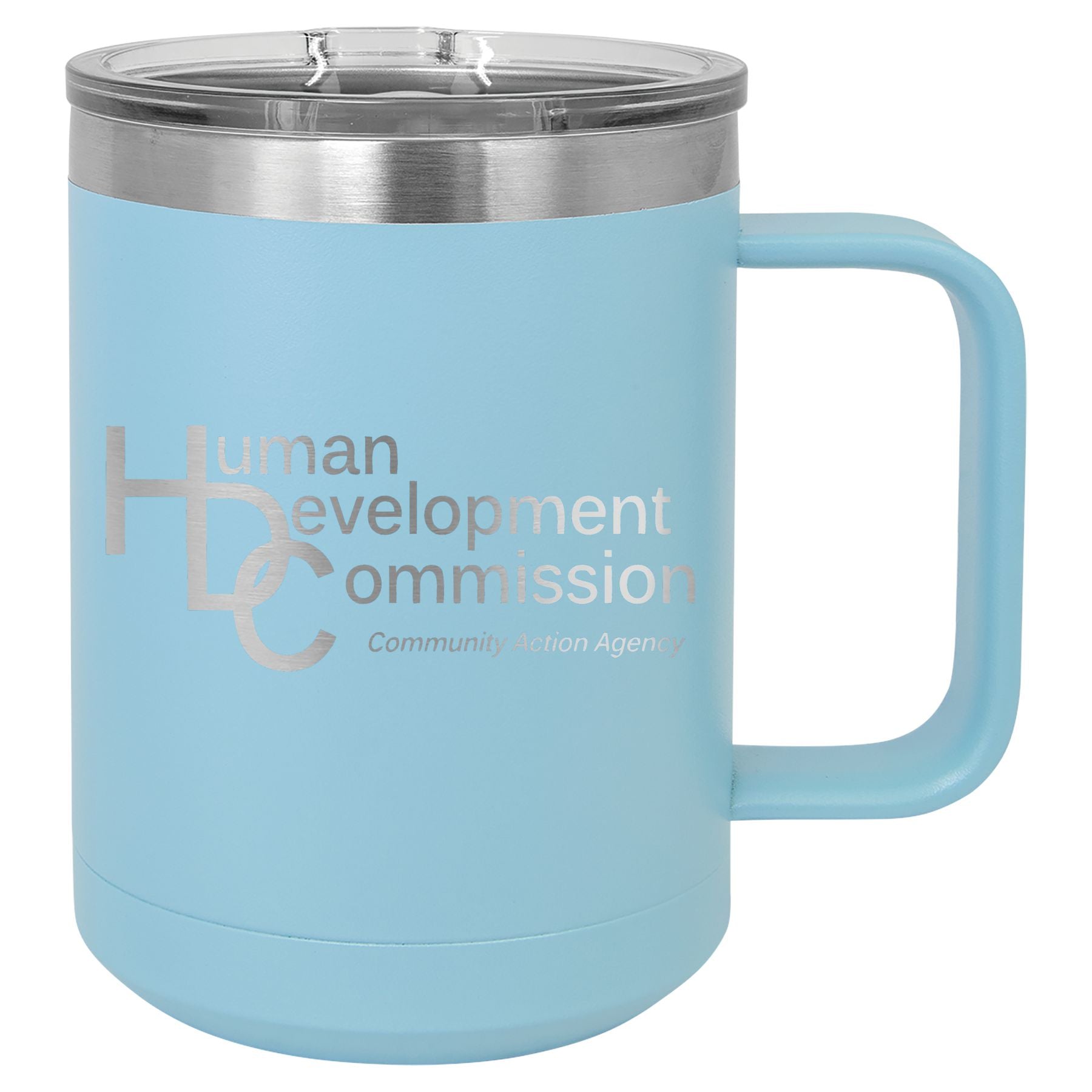 Human Development Commission Vacuum Insulated Mug with Slider Lid