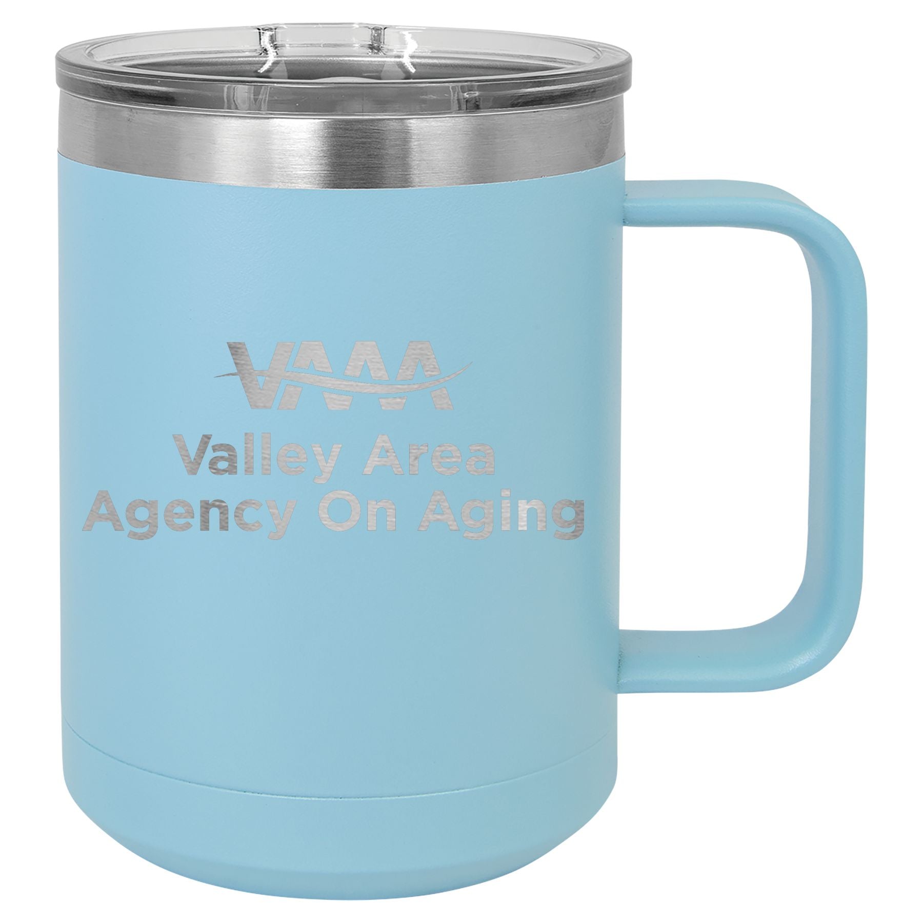 Valley Area Agency on Aging 15 oz. Vacuum Insulated Mug with Slider Lid