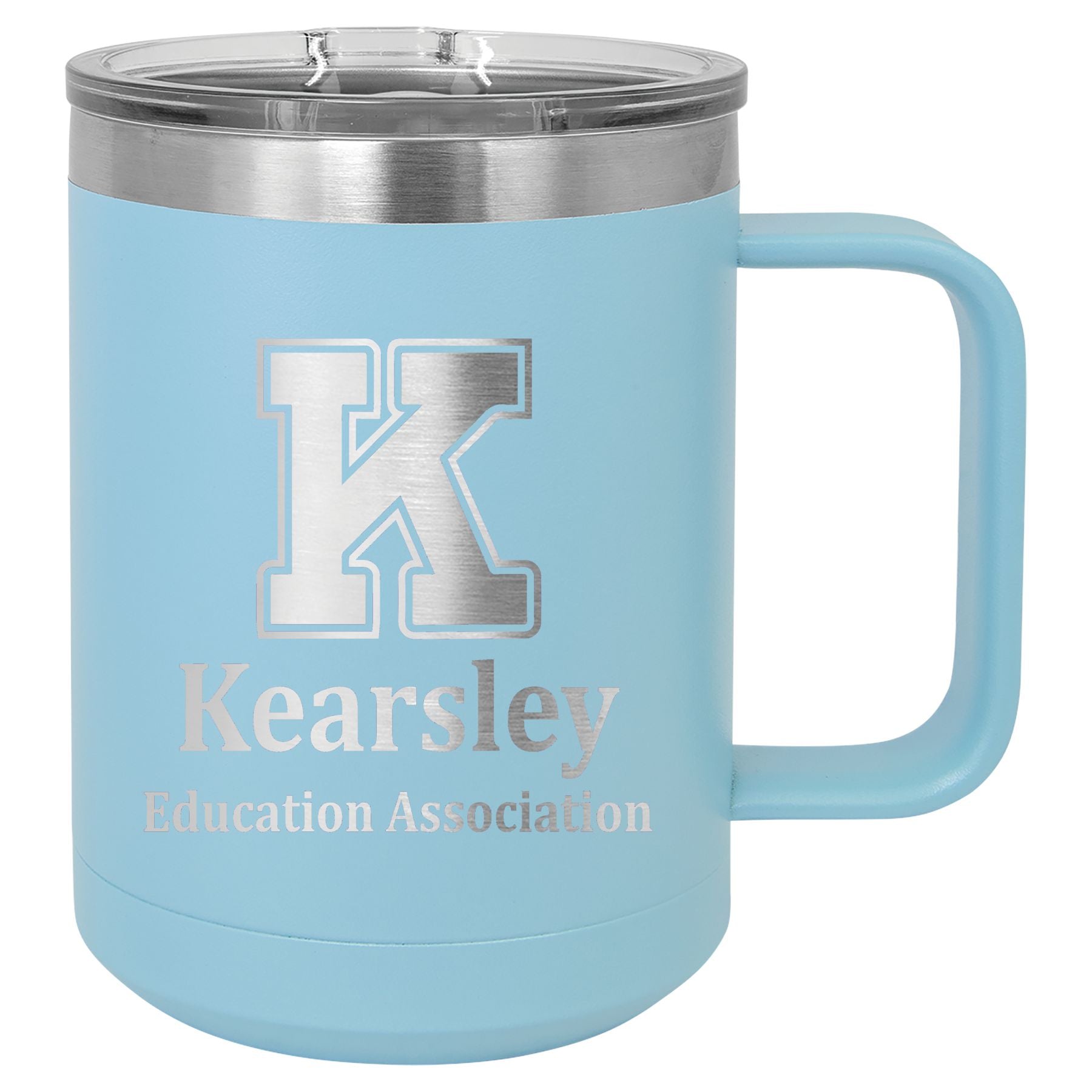 Kearsley Education Association Vacuum Insulated Mug with Slider Lid
