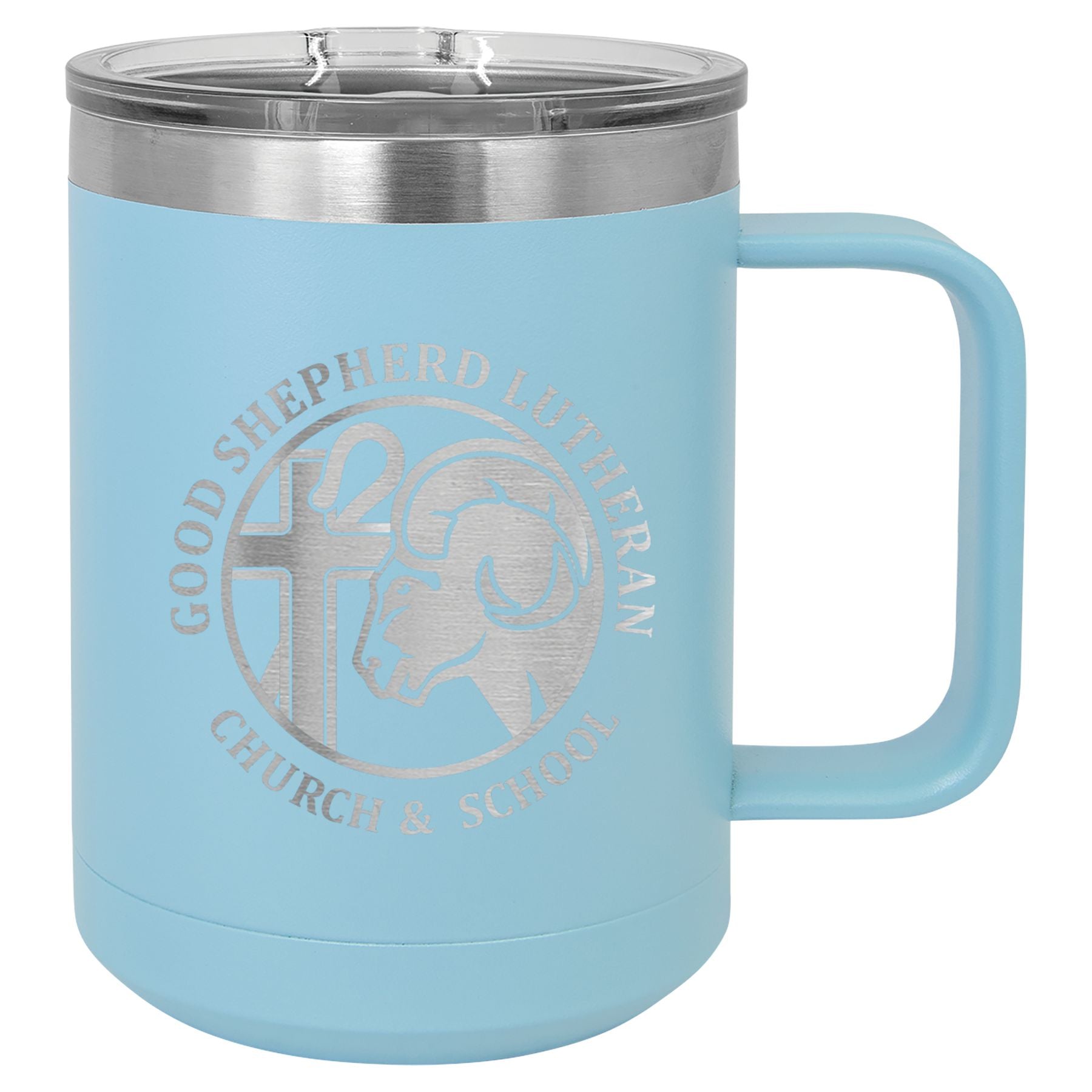 Good Shepherd 15 oz. Vacuum Insulated Mug with Slider Lid