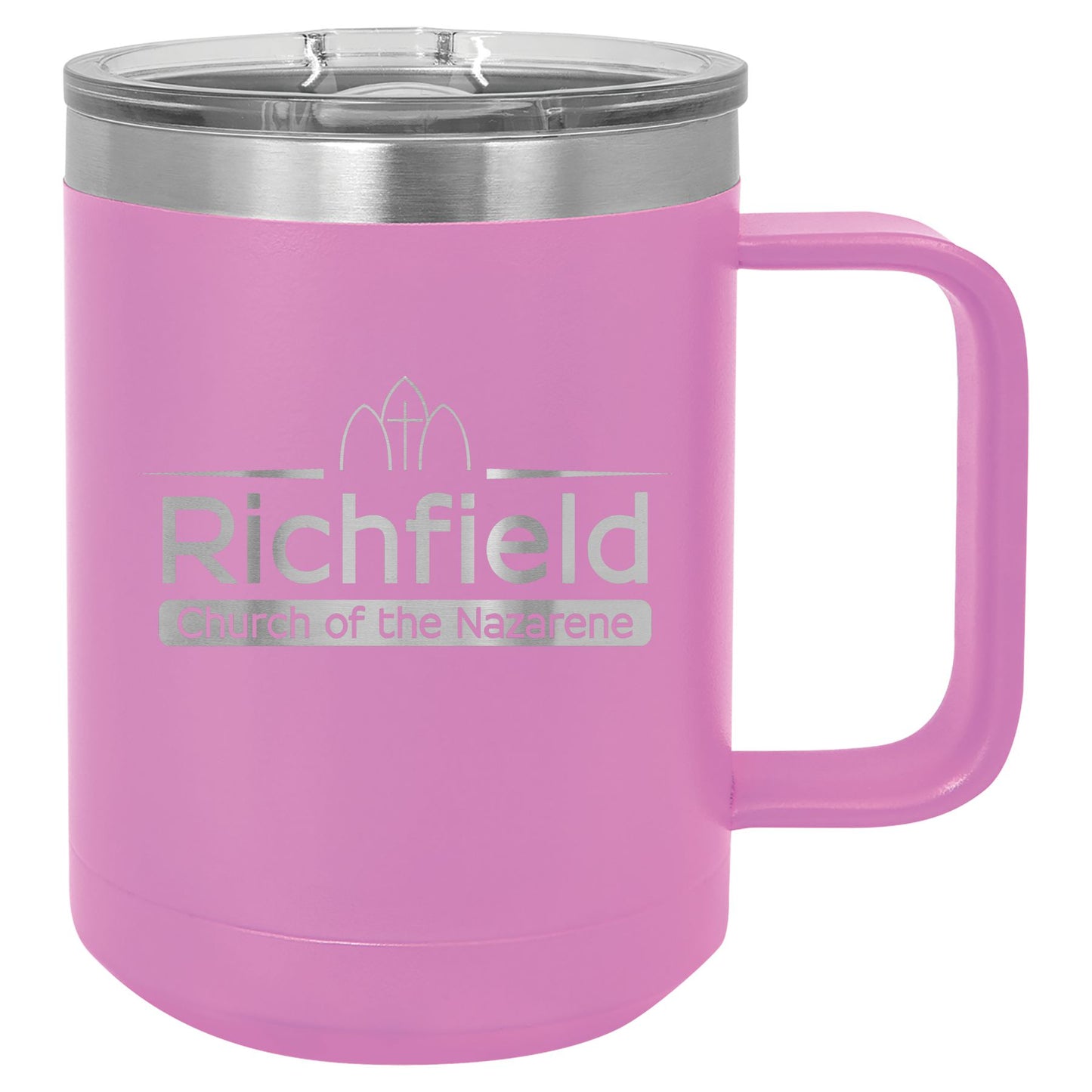 Richfield Church of the Nazarene Vacuum Insulated Mug with Slider Lid