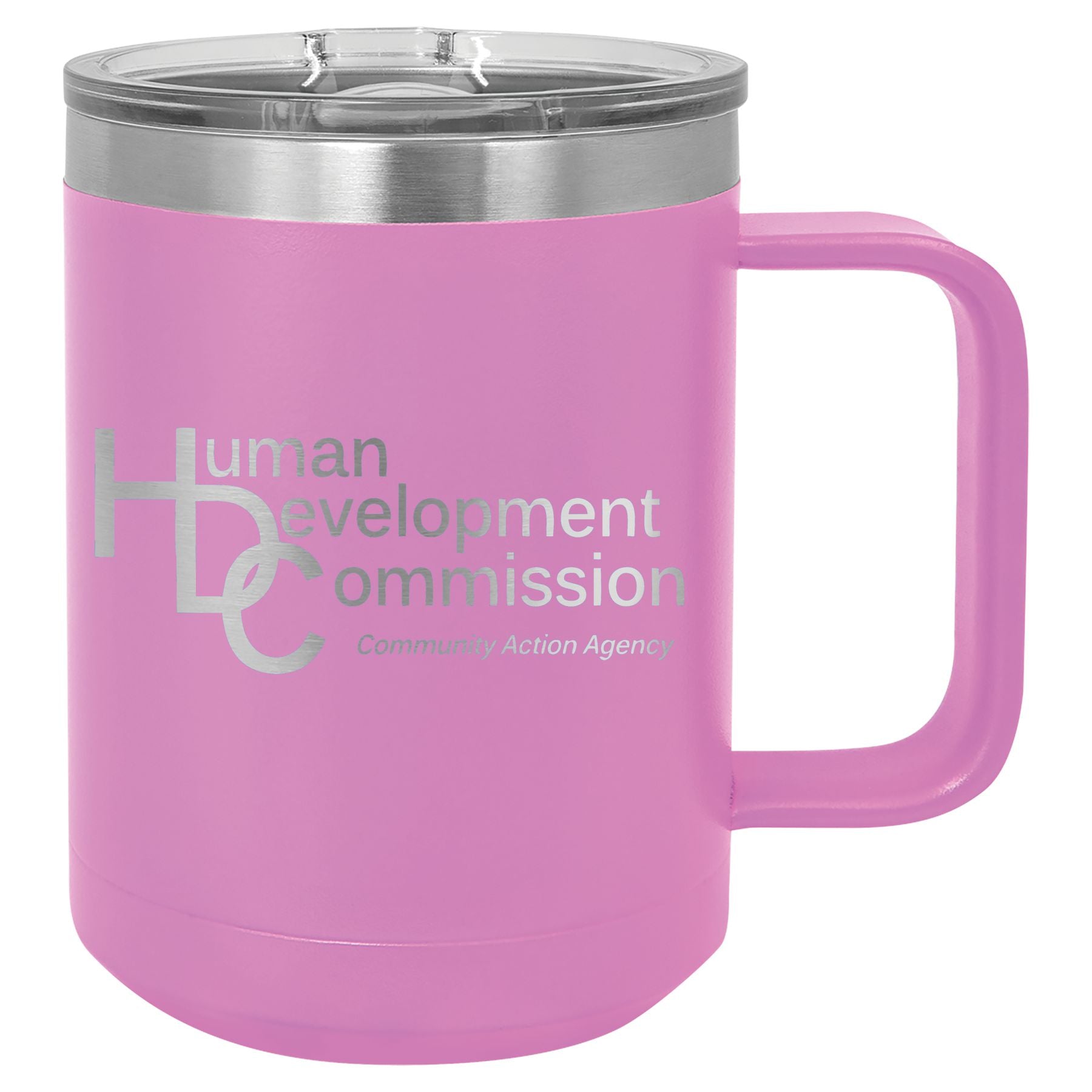 Human Development Commission Vacuum Insulated Mug with Slider Lid