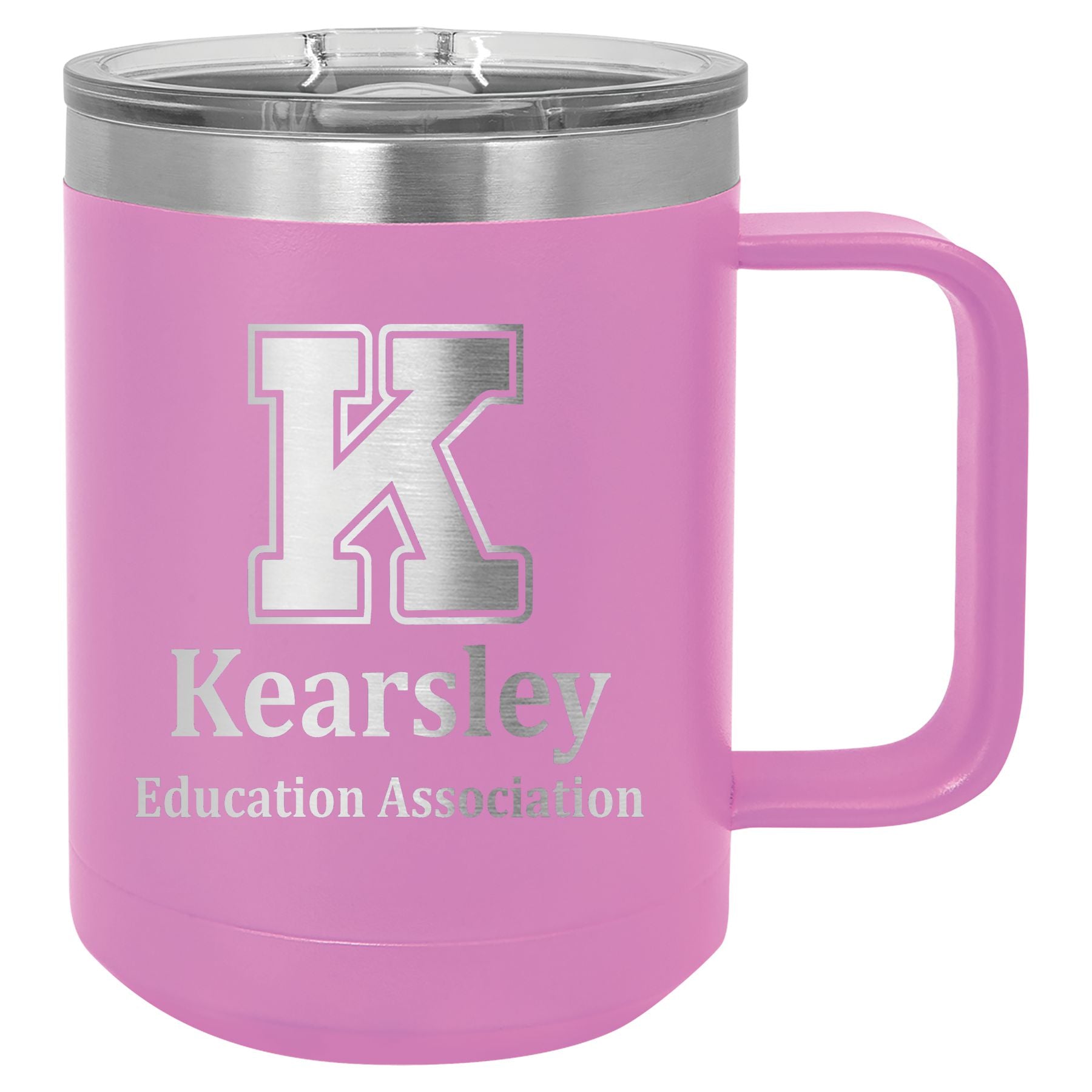 Kearsley Education Association Vacuum Insulated Mug with Slider Lid