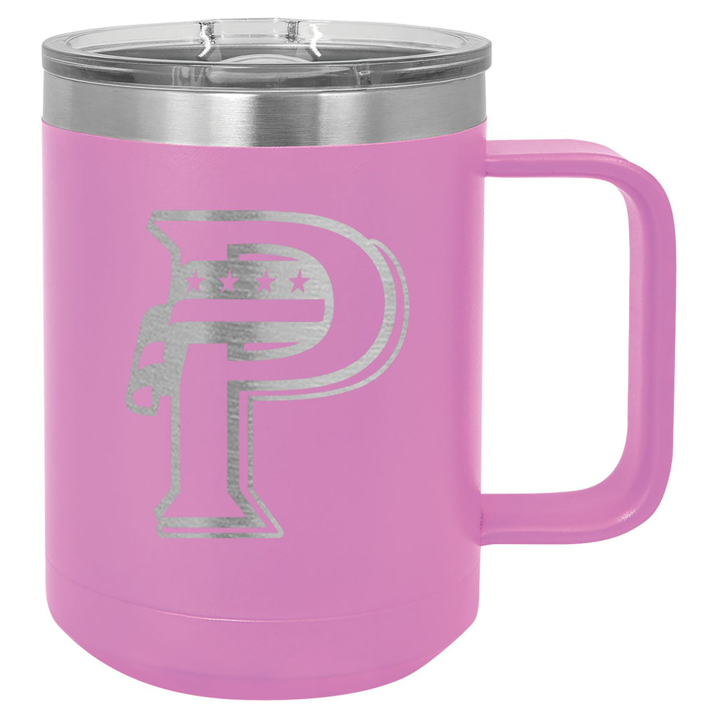 USA Prime Softball 15 oz. Vacuum Insulated Mug with Slider Lid