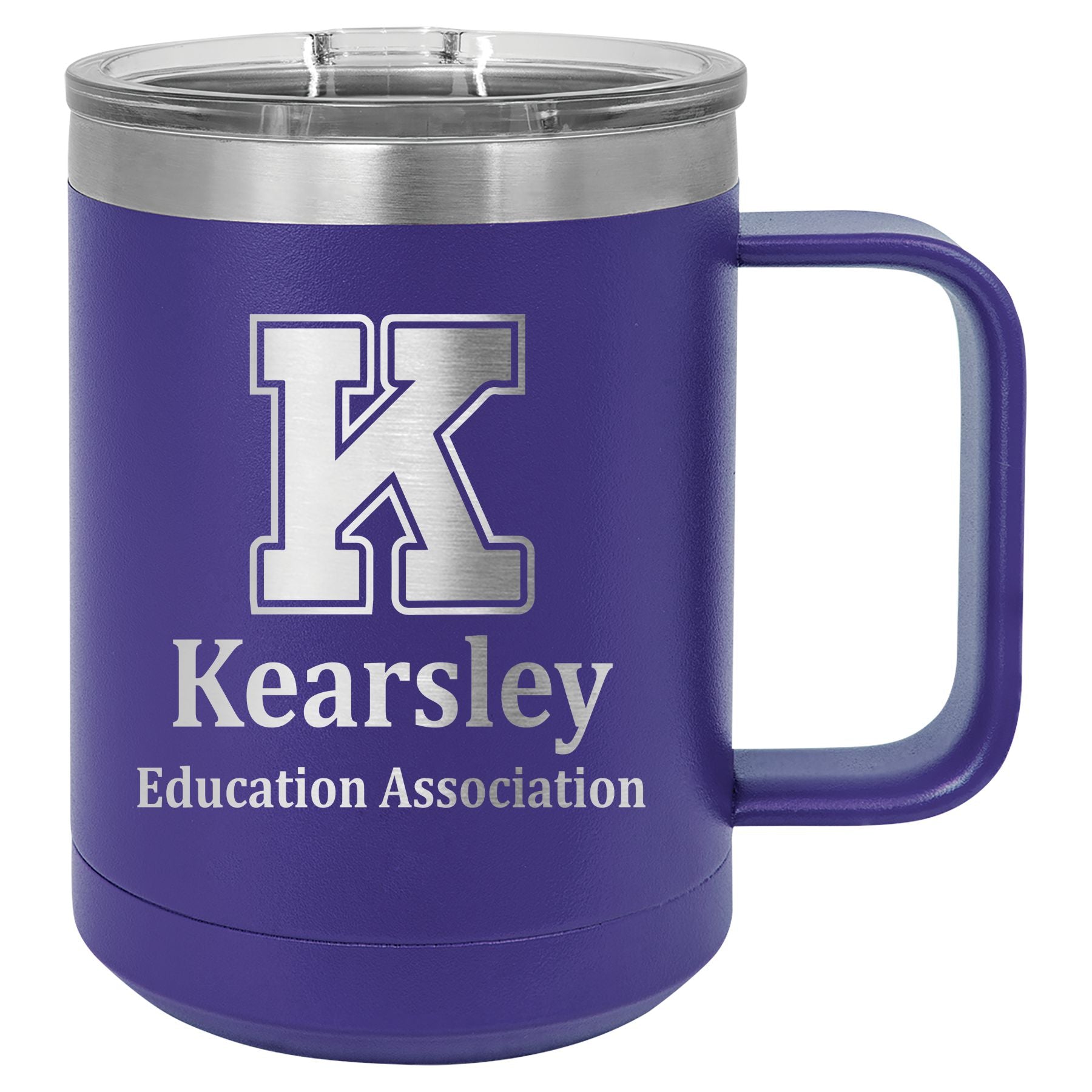 Kearsley Education Association Vacuum Insulated Mug with Slider Lid