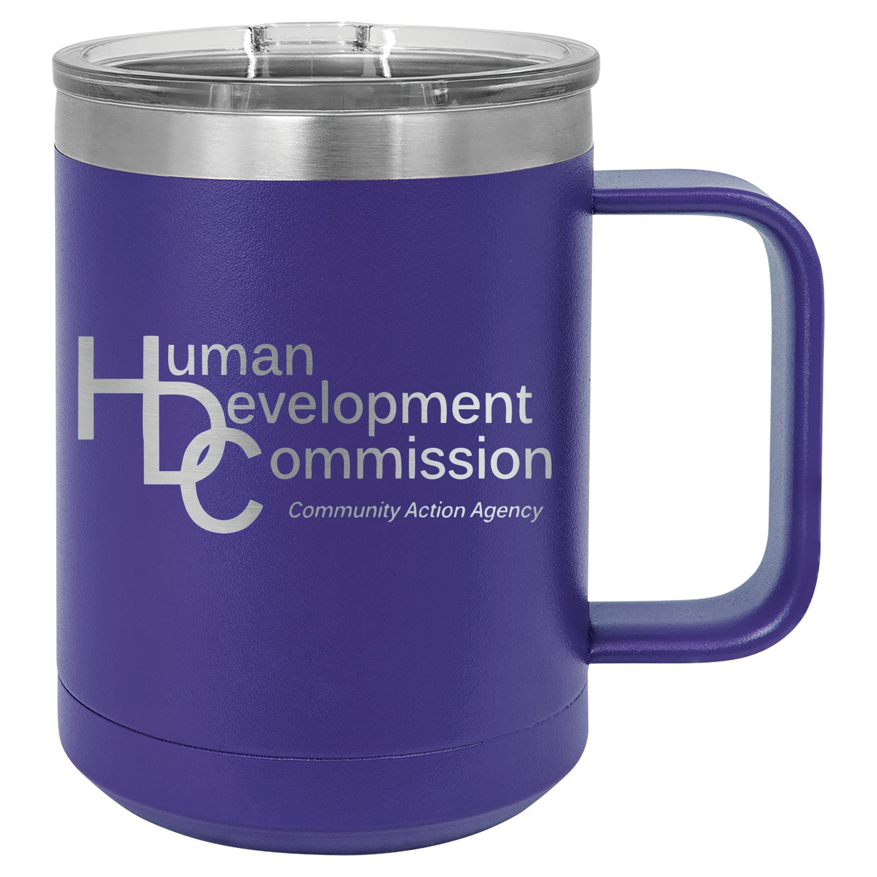 Human Development Commission Vacuum Insulated Mug with Slider Lid