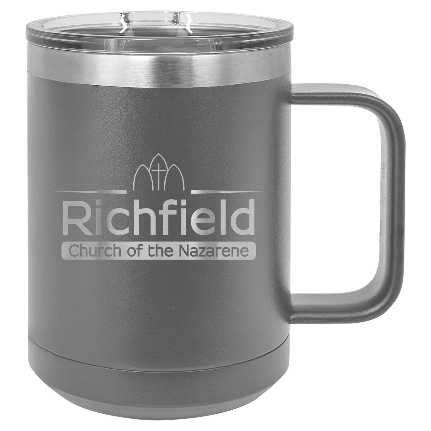 Richfield Church of the Nazarene Vacuum Insulated Mug with Slider Lid