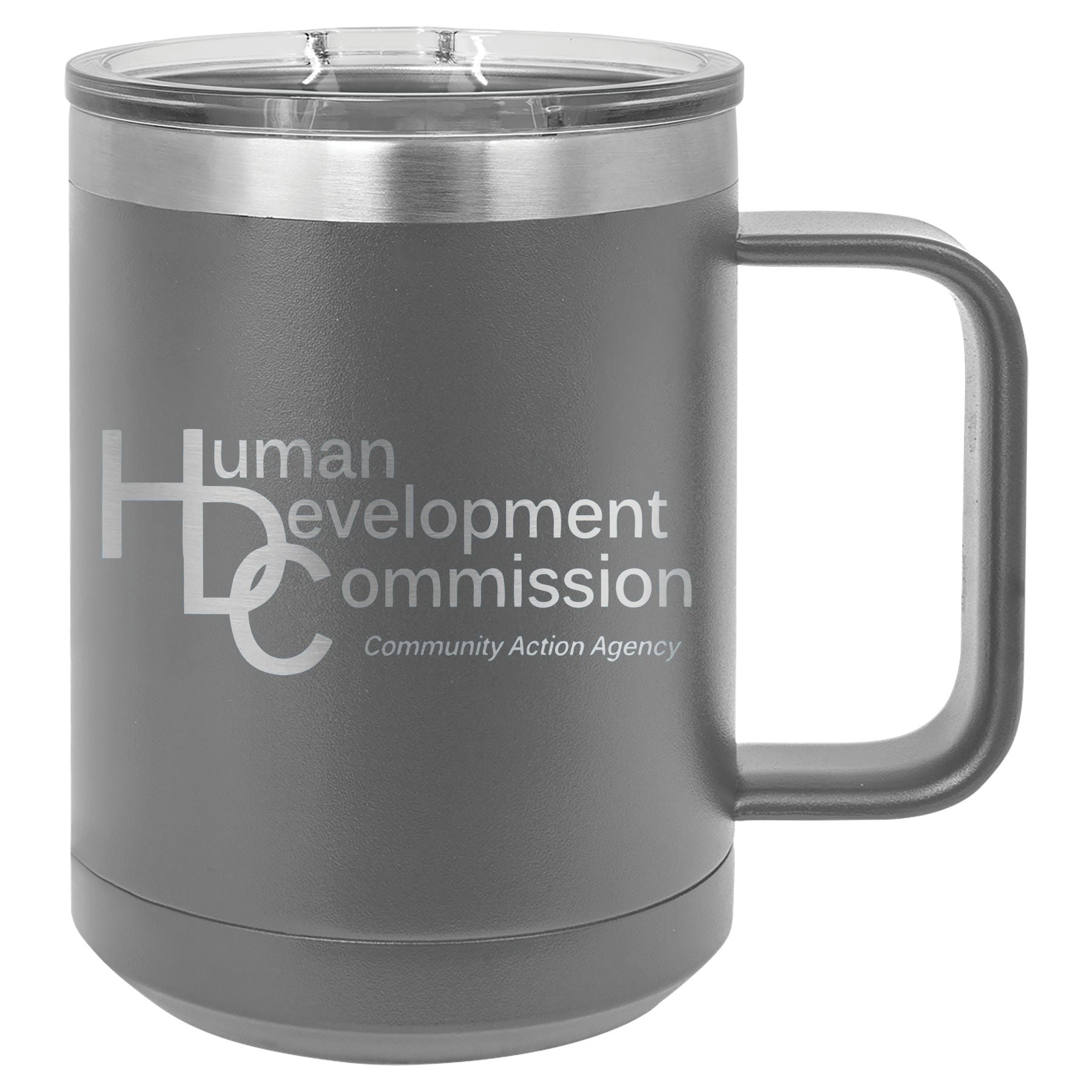 Human Development Commission Vacuum Insulated Mug with Slider Lid