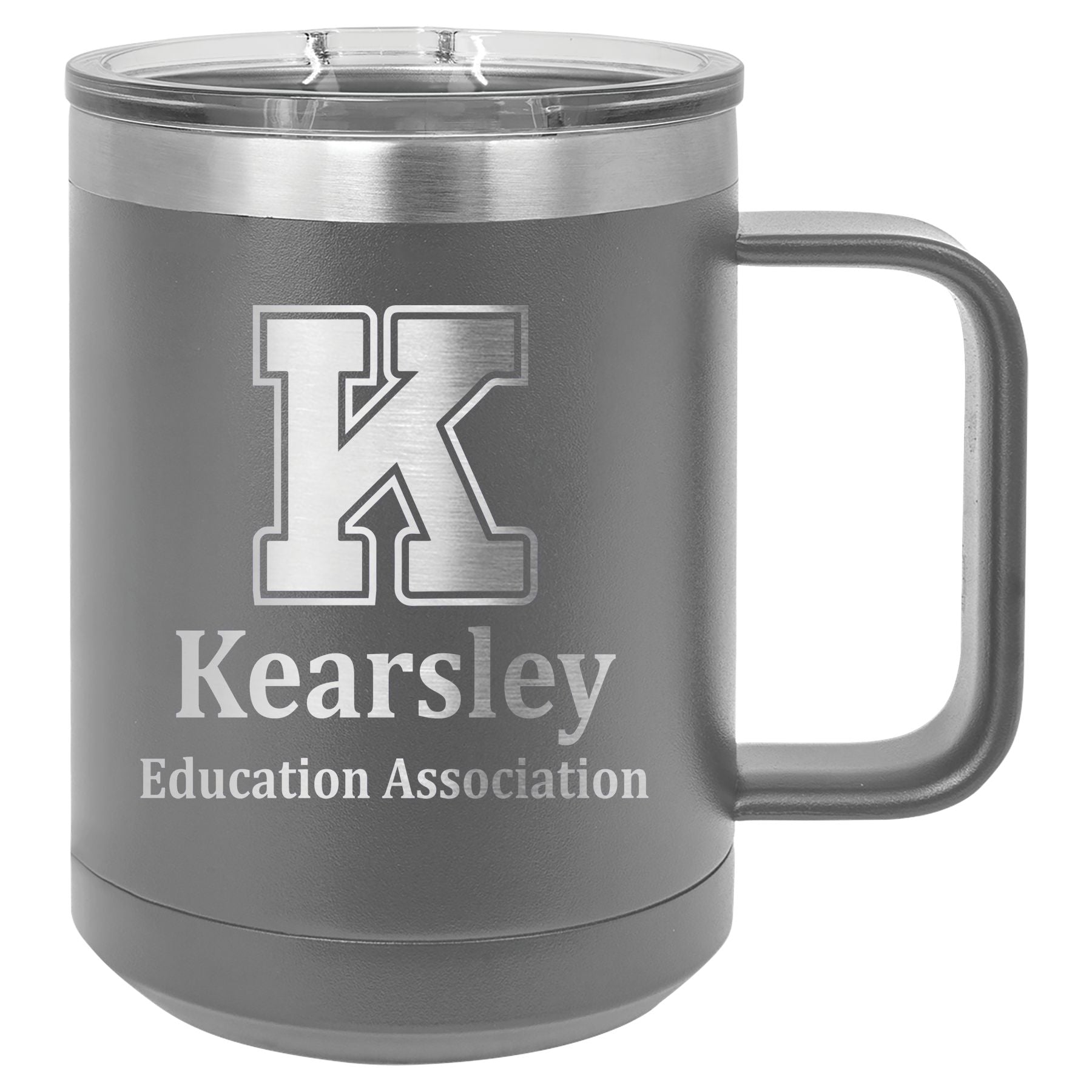 Kearsley Education Association Vacuum Insulated Mug with Slider Lid