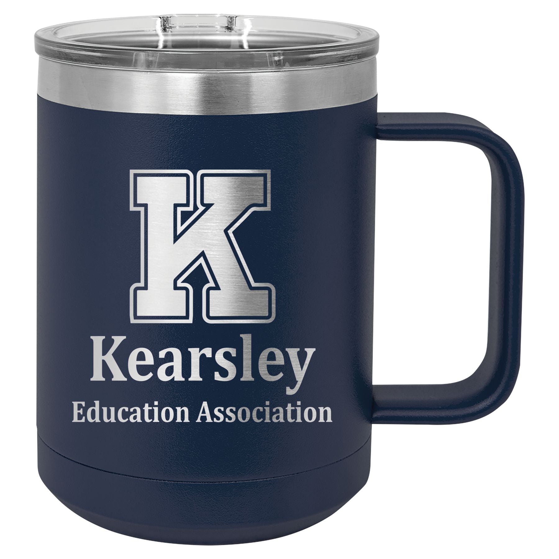 Kearsley Education Association Vacuum Insulated Mug with Slider Lid