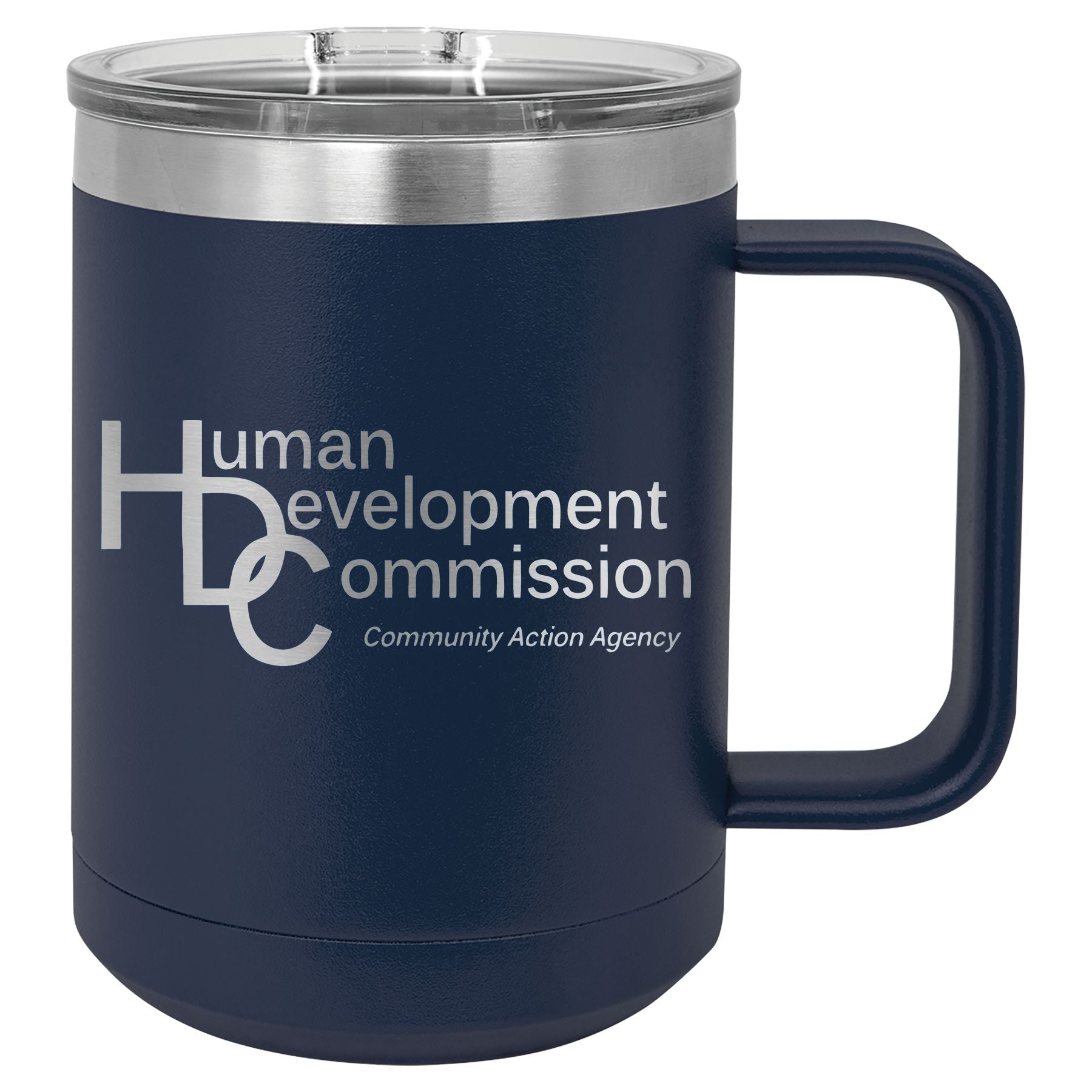 Human Development Commission Vacuum Insulated Mug with Slider Lid