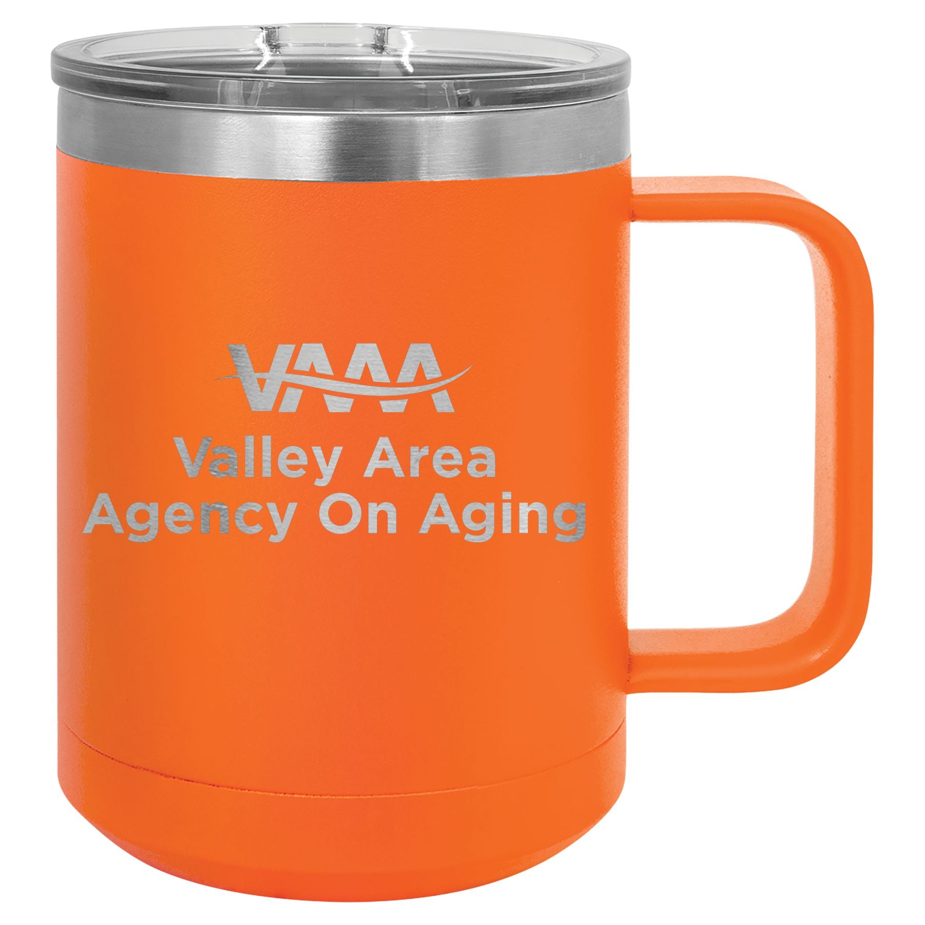 Valley Area Agency on Aging 15 oz. Vacuum Insulated Mug with Slider Lid