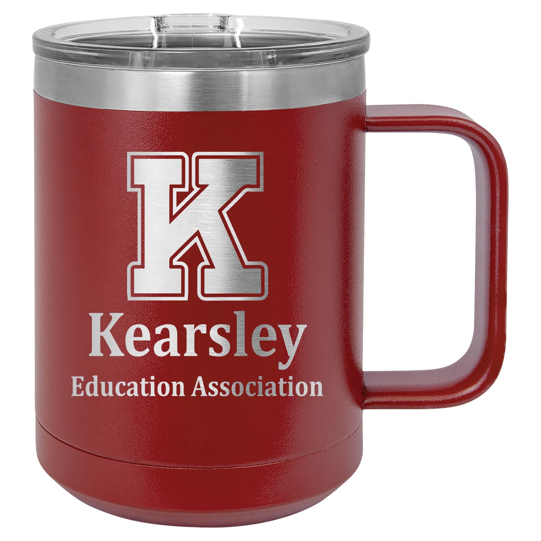 Kearsley Education Association Vacuum Insulated Mug with Slider Lid