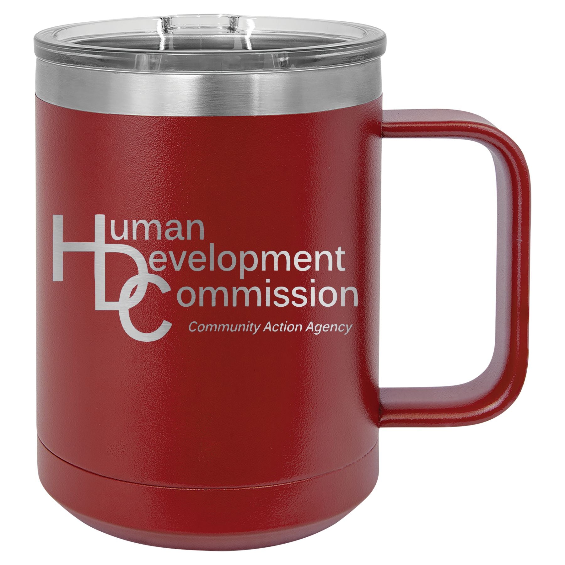 Human Development Commission Vacuum Insulated Mug with Slider Lid
