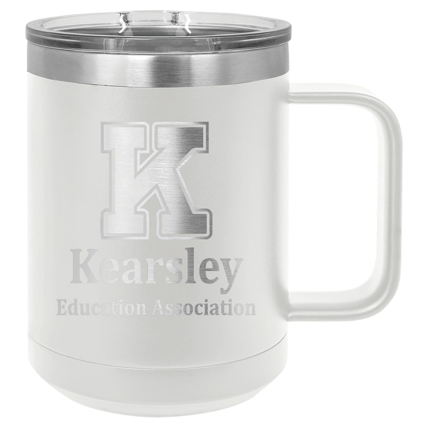 Kearsley Education Association Vacuum Insulated Mug with Slider Lid