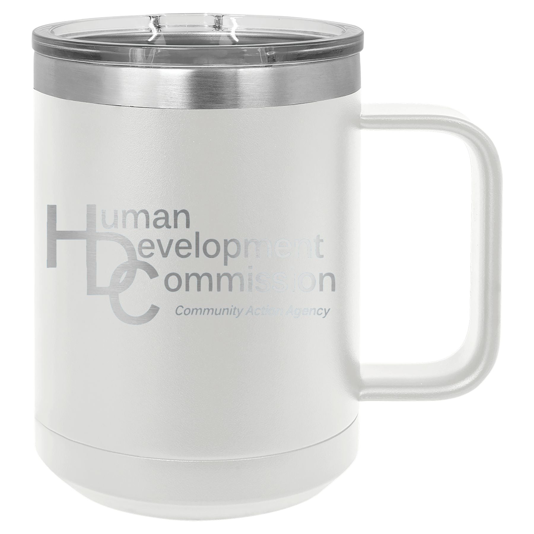 Human Development Commission Vacuum Insulated Mug with Slider Lid
