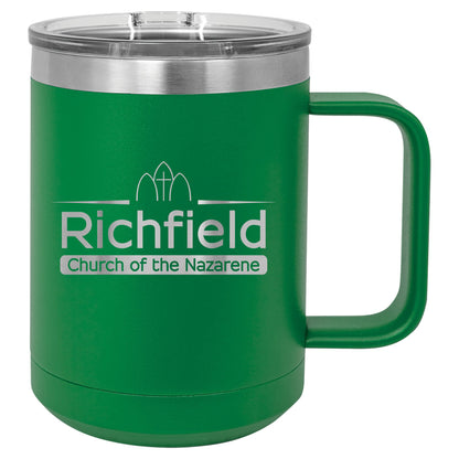 Richfield Church of the Nazarene Vacuum Insulated Mug with Slider Lid