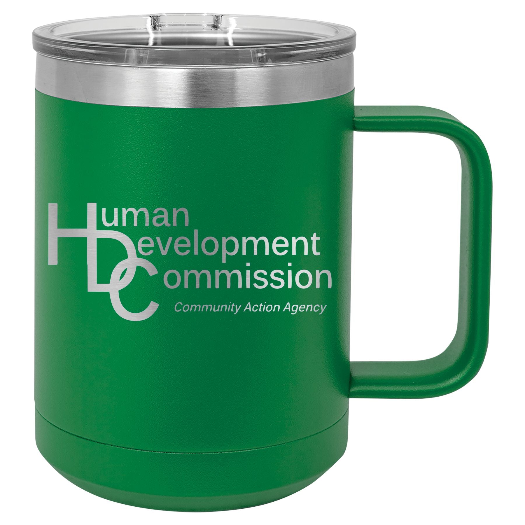 Human Development Commission Vacuum Insulated Mug with Slider Lid