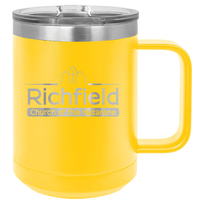 Richfield Church of the Nazarene Vacuum Insulated Mug with Slider Lid