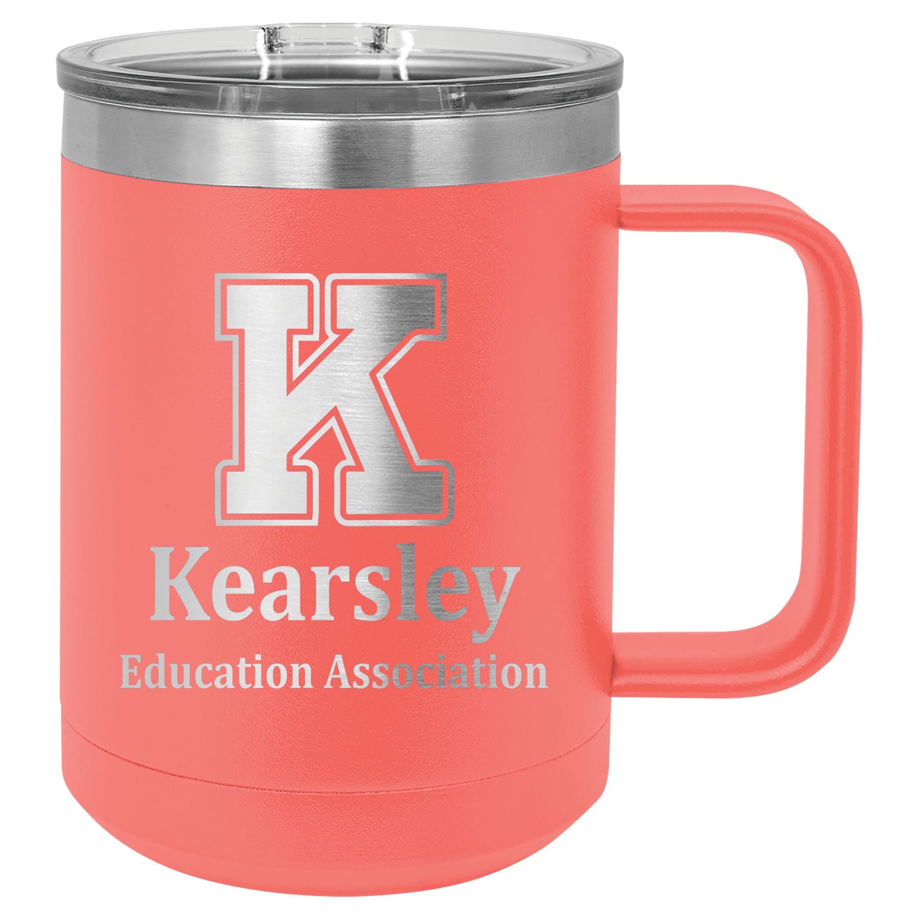 Kearsley Education Association Vacuum Insulated Mug with Slider Lid