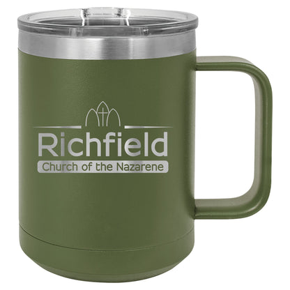 Richfield Church of the Nazarene Vacuum Insulated Mug with Slider Lid