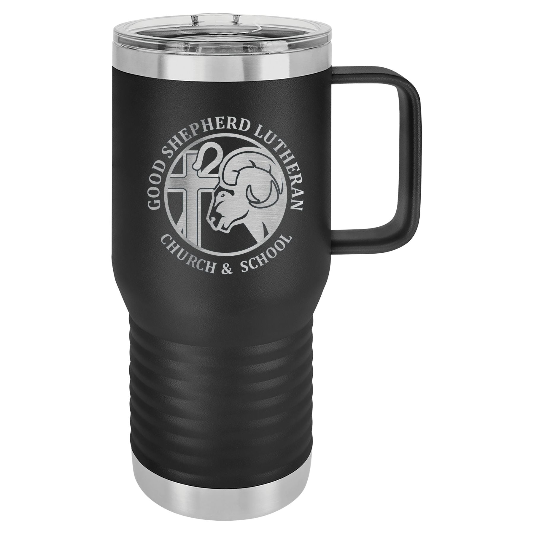 Good Shepherd 20 oz. Vacuum Insulated Travel Mug with Slider Lid