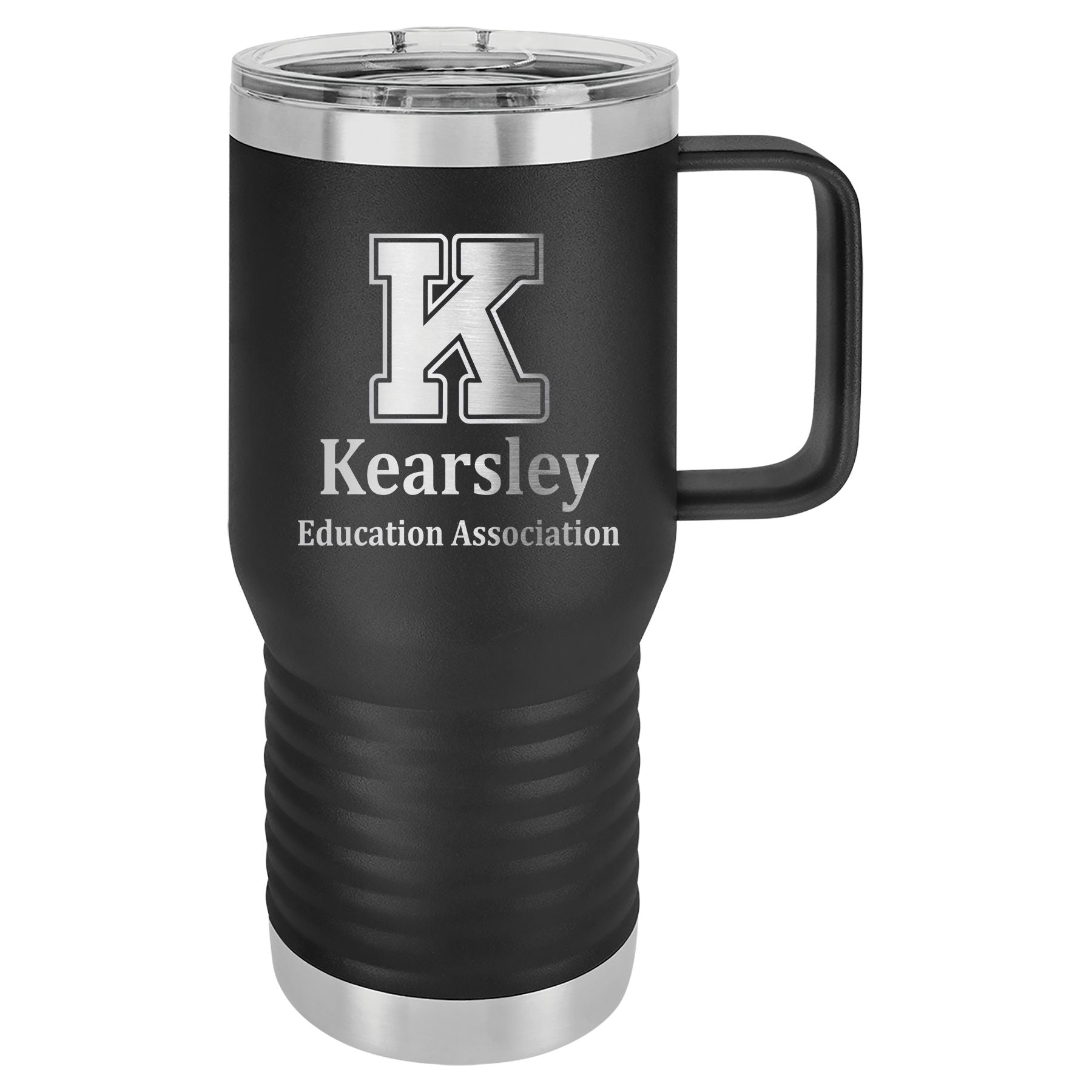 Kearsley Education Association 20 oz. Vacuum Insulated Travel Mug with Slider Lid