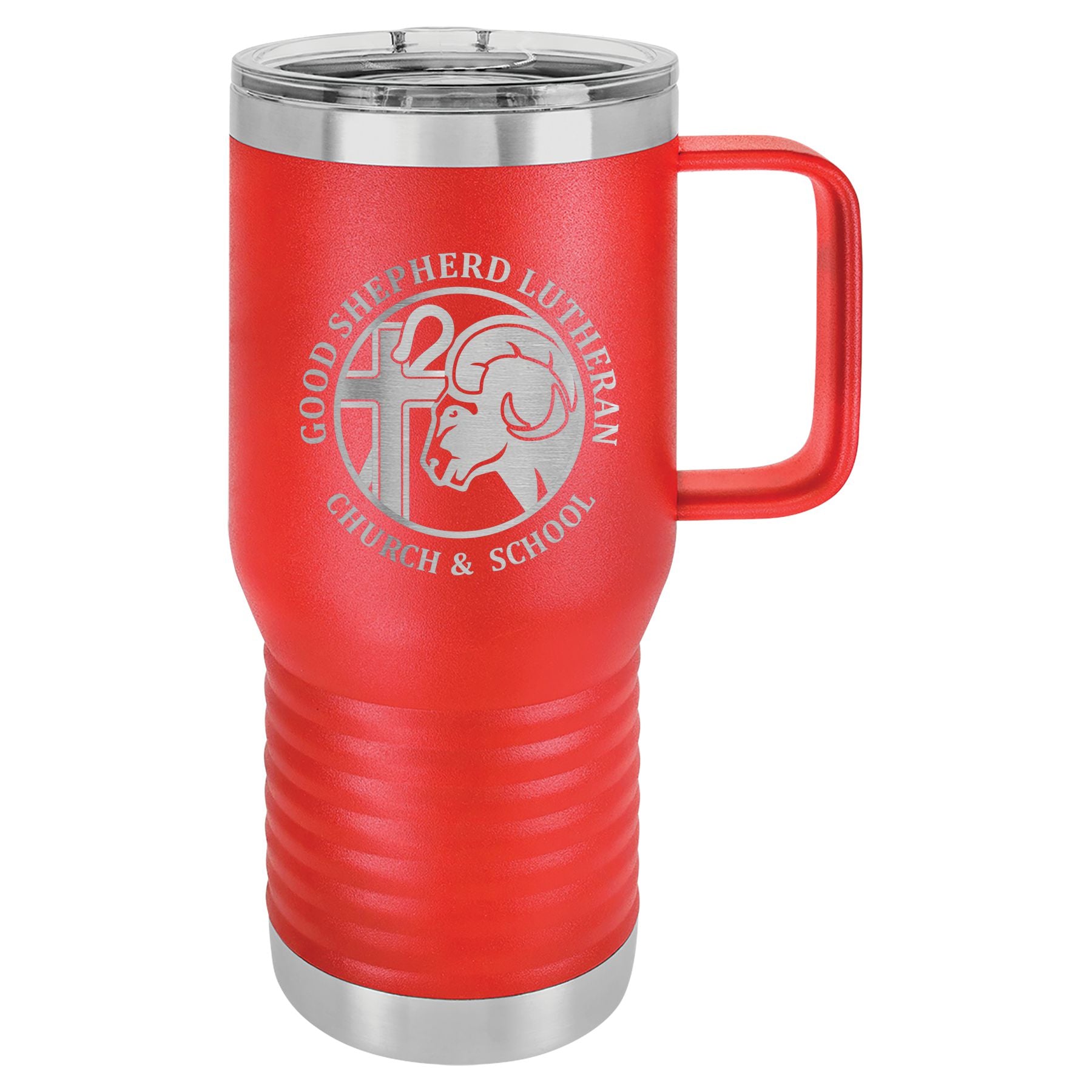Good Shepherd 20 oz. Vacuum Insulated Travel Mug with Slider Lid
