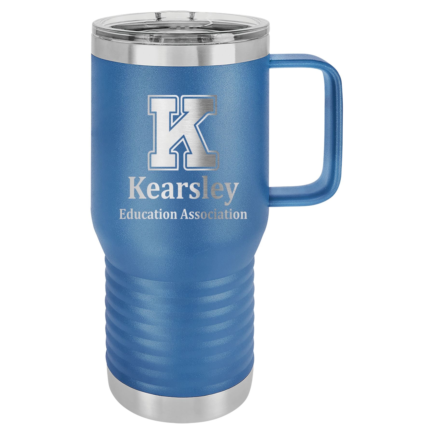 Kearsley Education Association 20 oz. Vacuum Insulated Travel Mug with Slider Lid