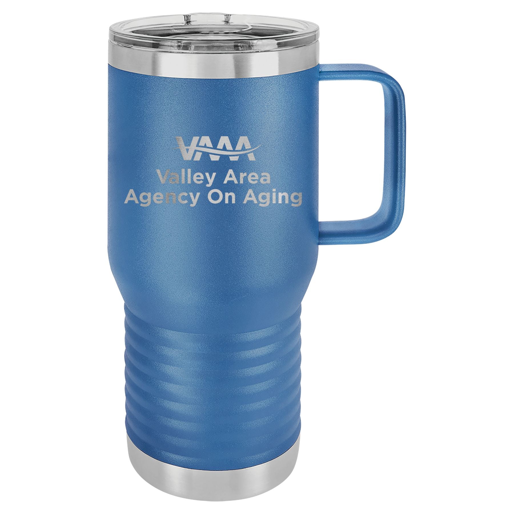 Valley Area Agency on Aging 20 oz. Vacuum Insulated Travel Mug with Slider Lid