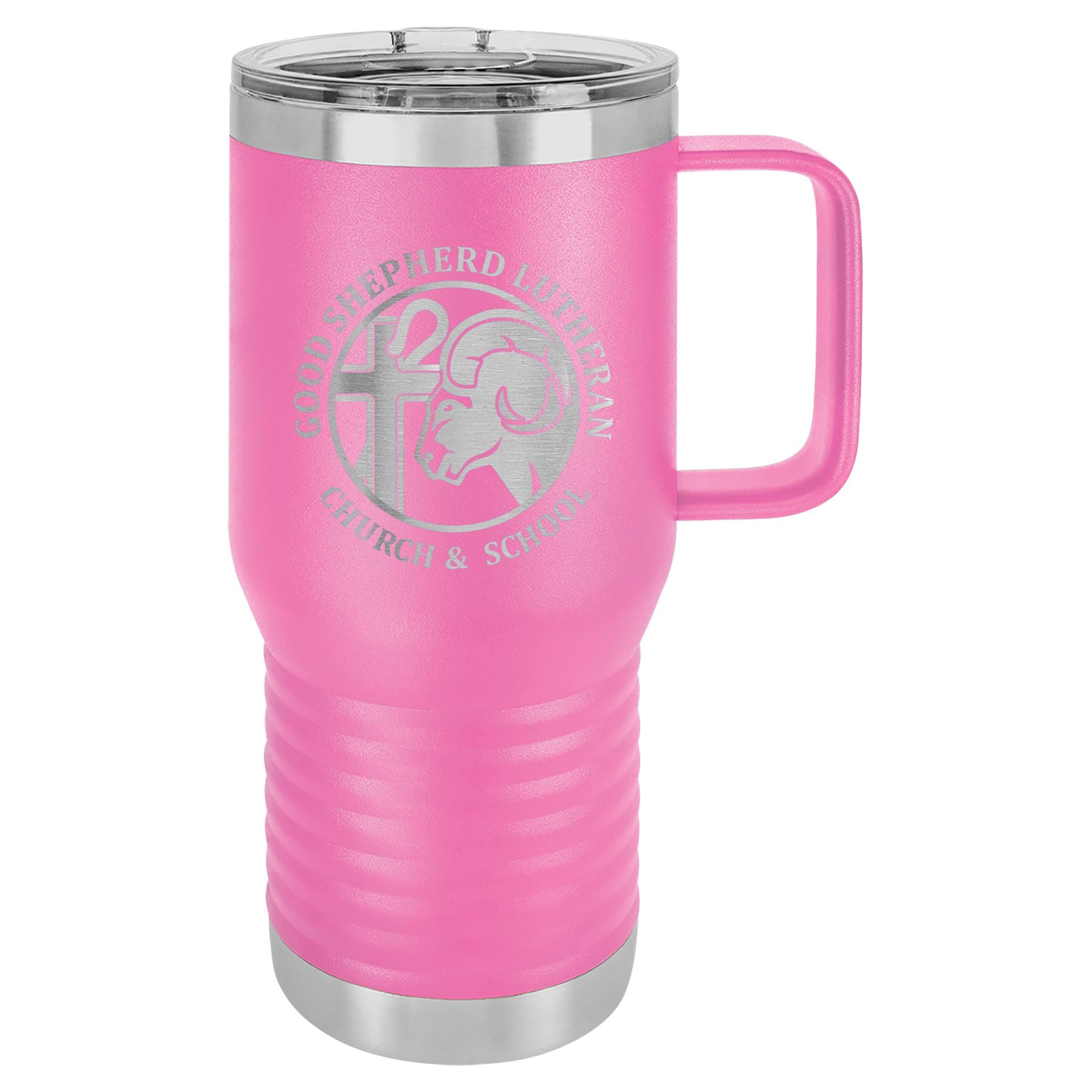 Good Shepherd 20 oz. Vacuum Insulated Travel Mug with Slider Lid