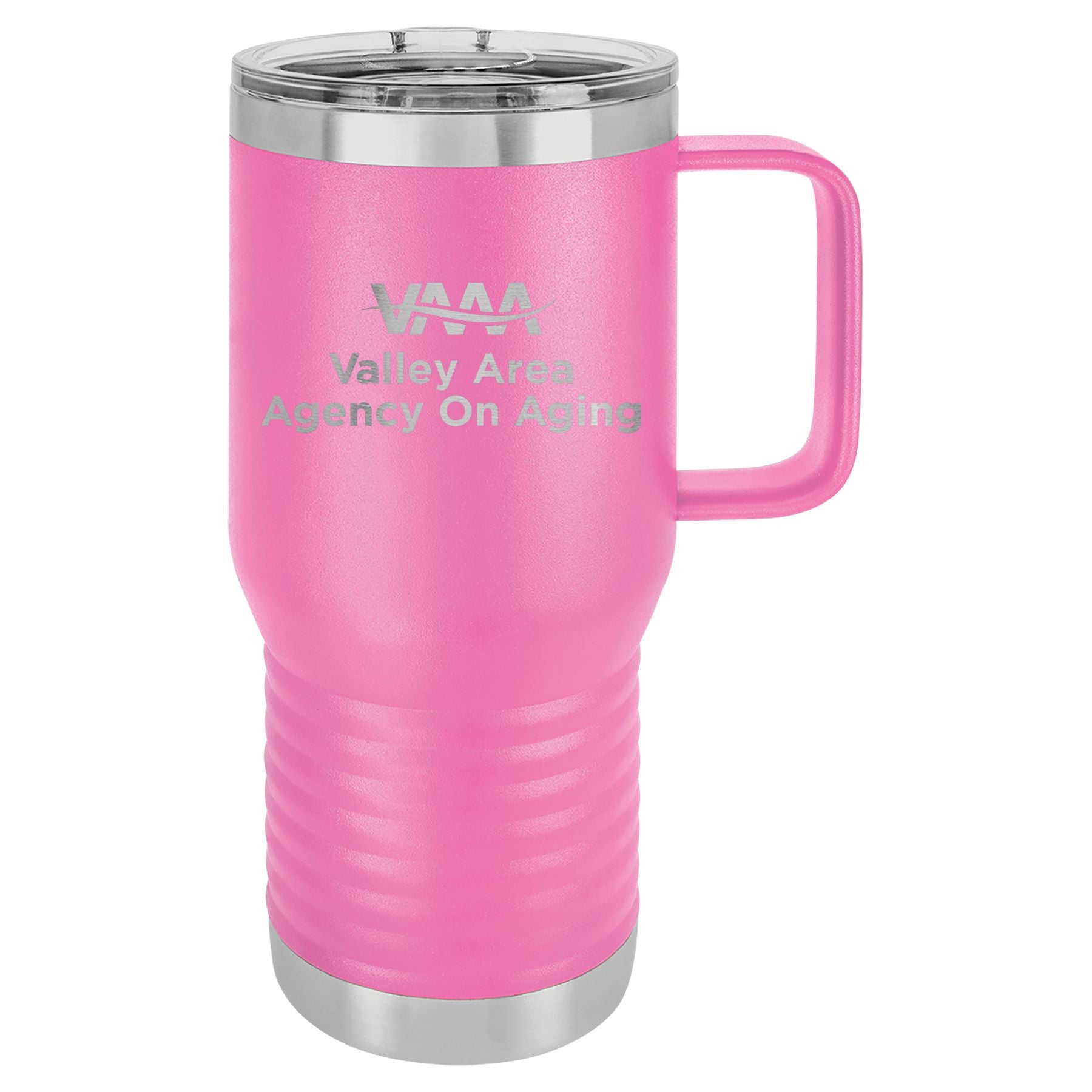 Valley Area Agency on Aging 20 oz. Vacuum Insulated Travel Mug with Slider Lid