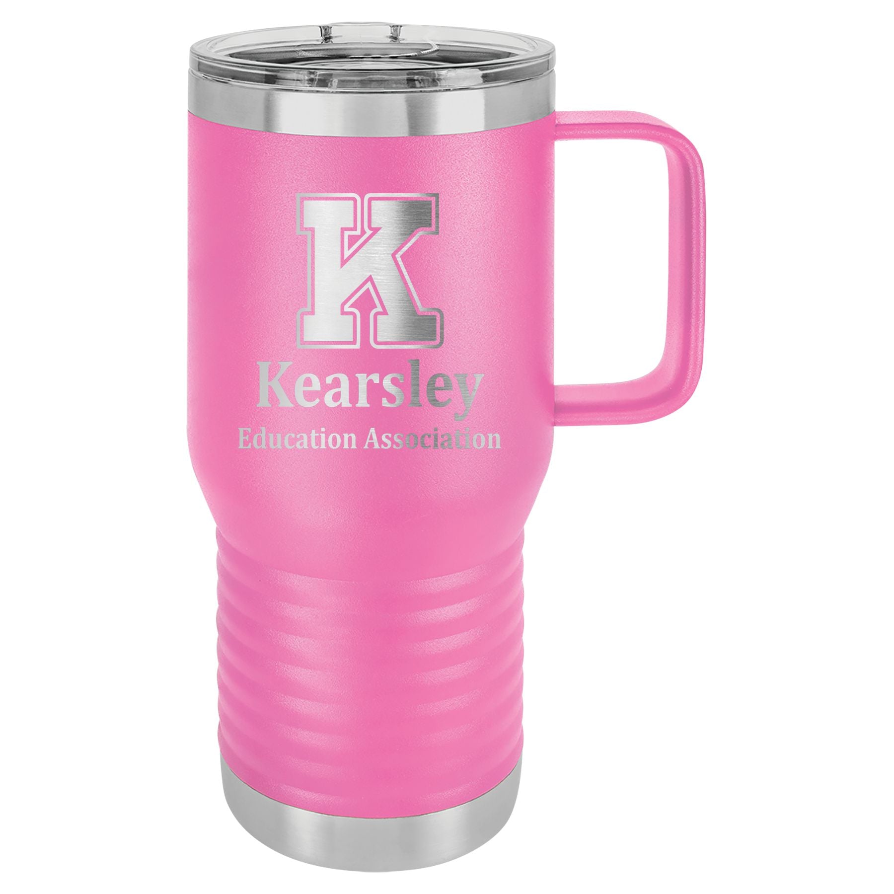 Kearsley Education Association 20 oz. Vacuum Insulated Travel Mug with Slider Lid