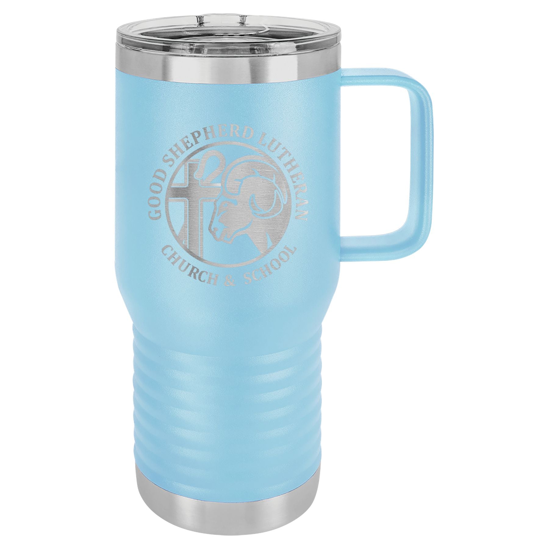 Good Shepherd 20 oz. Vacuum Insulated Travel Mug with Slider Lid