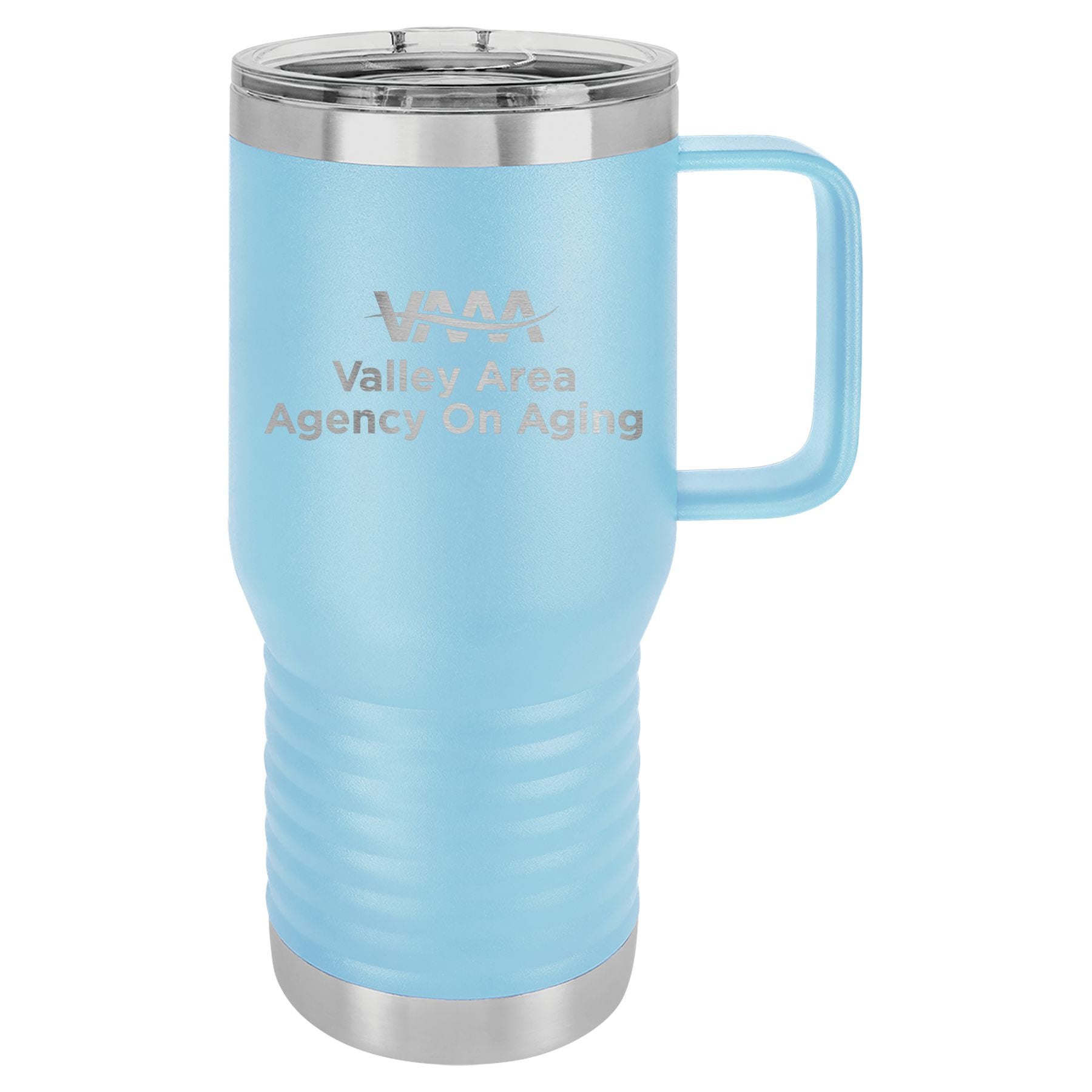 Valley Area Agency on Aging 20 oz. Vacuum Insulated Travel Mug with Slider Lid