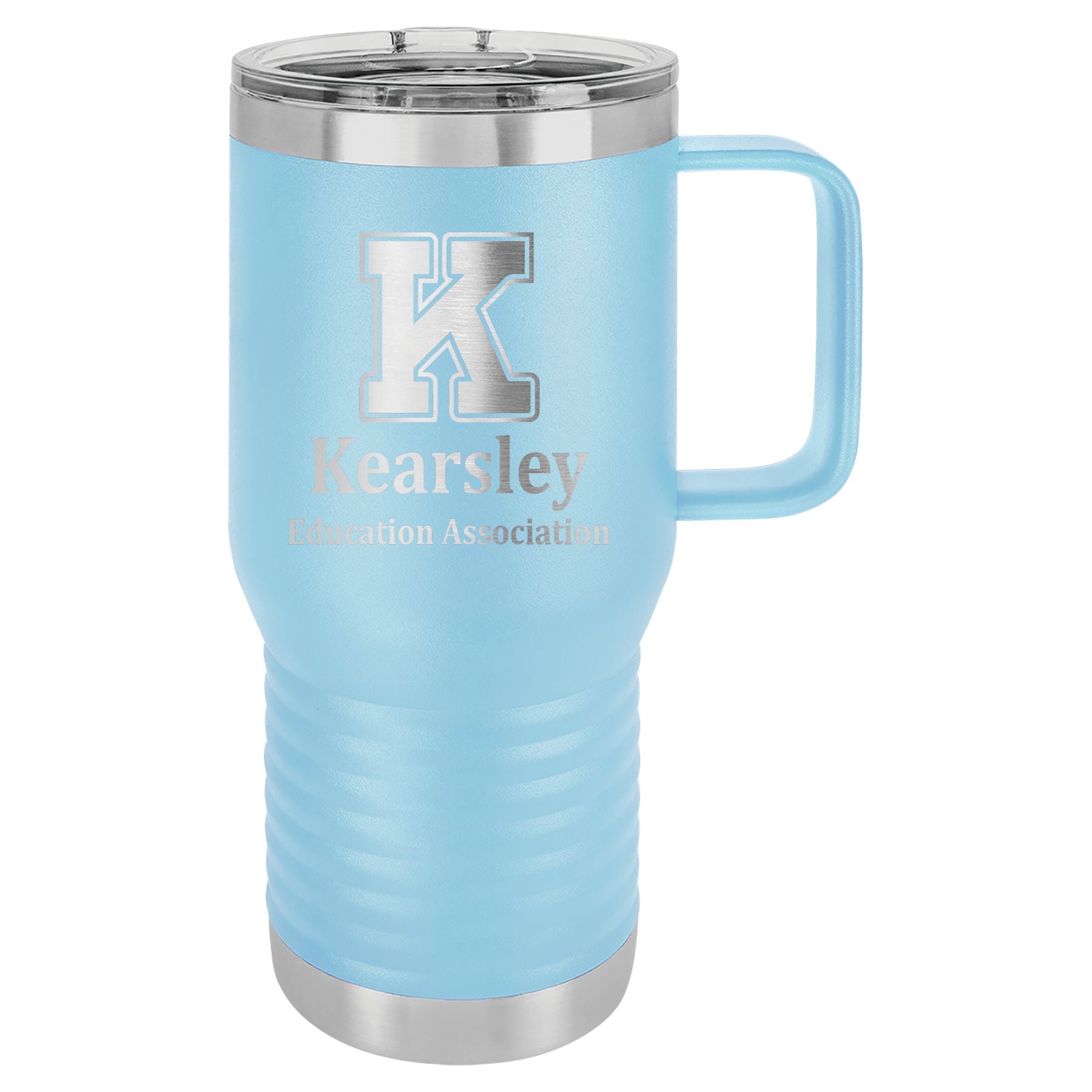 Kearsley Education Association 20 oz. Vacuum Insulated Travel Mug with Slider Lid